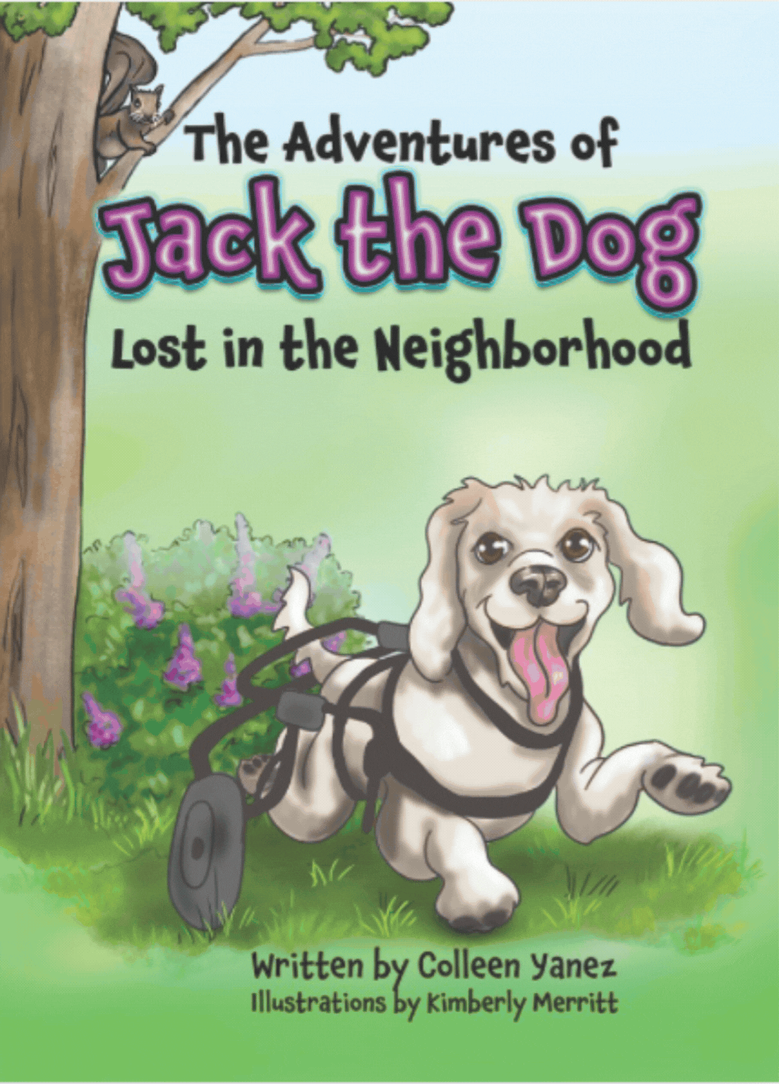 Pages from the book, The Adventures of Jack the Dog