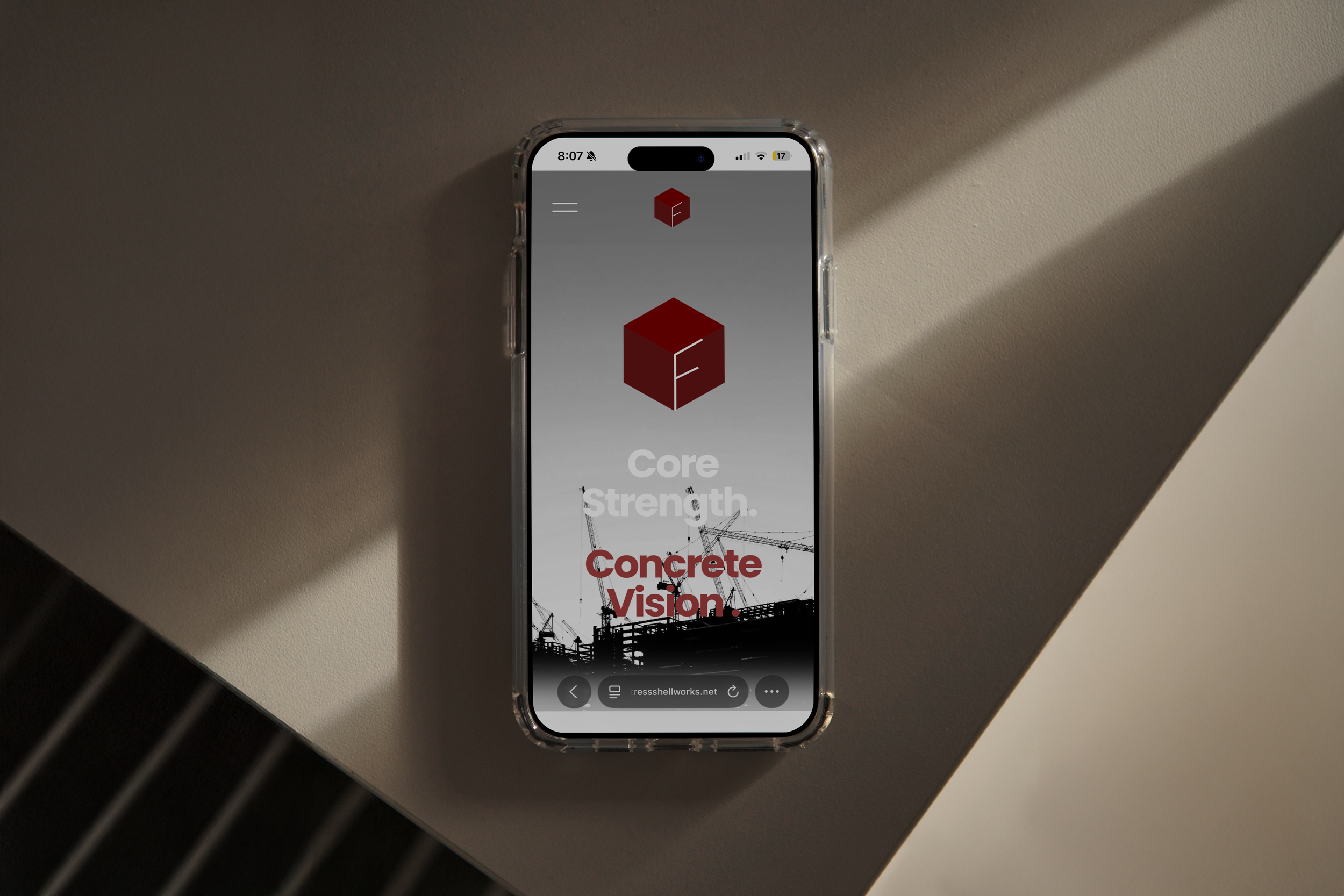 Free Laying iPhone 16 Pro on Table Mockup.png