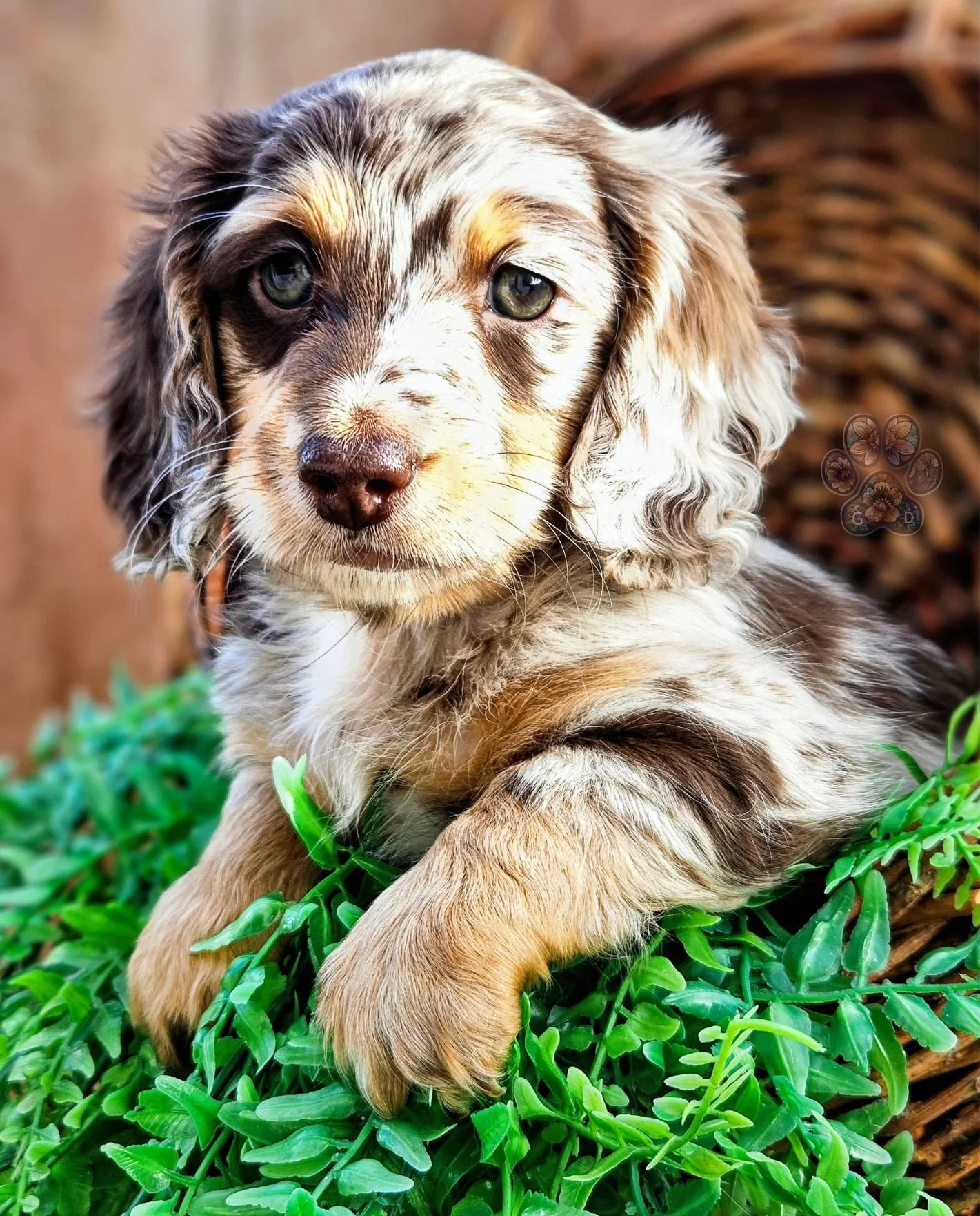 dapple mini dachshund puppy