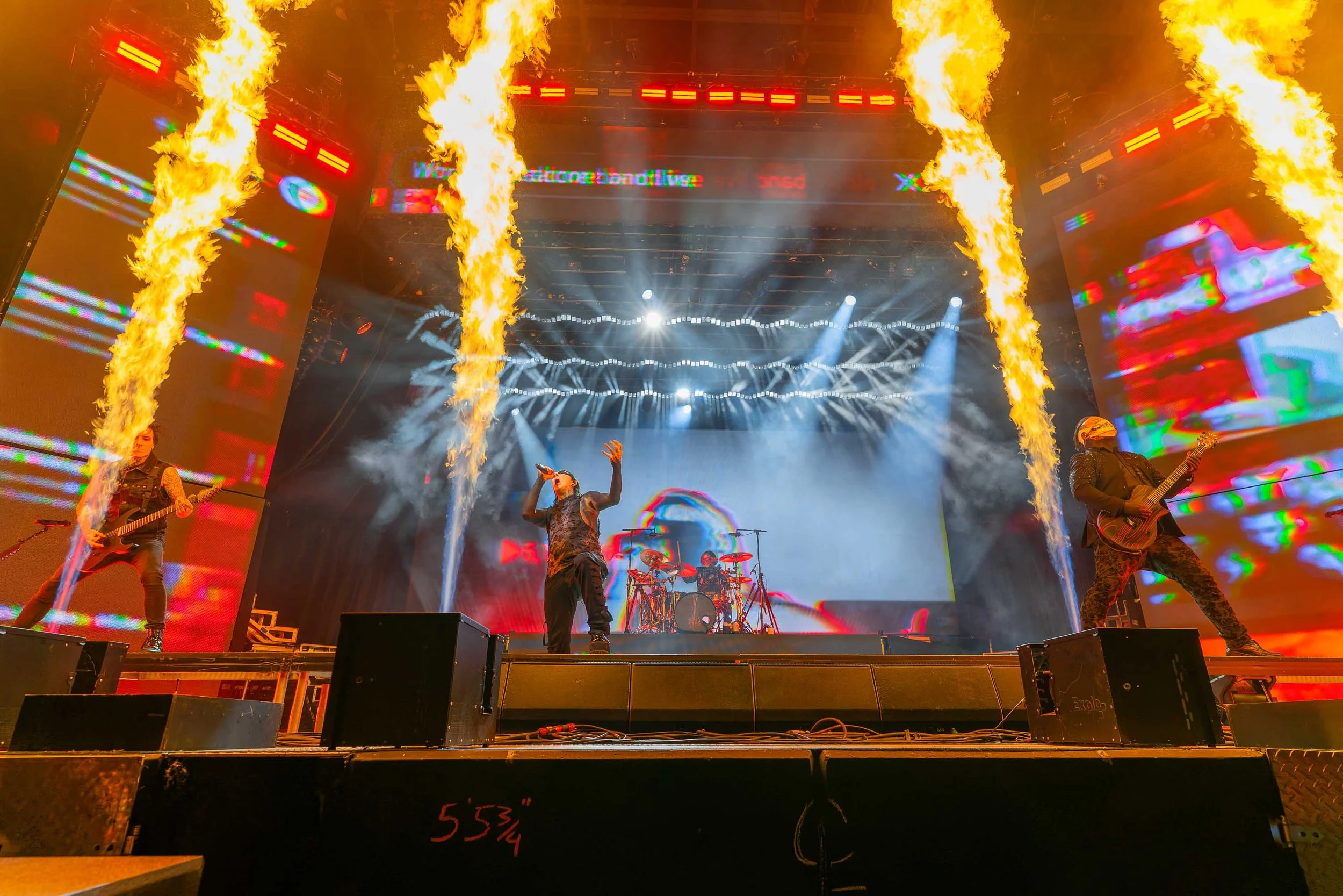 Motionless In White at White River Amphitheatre