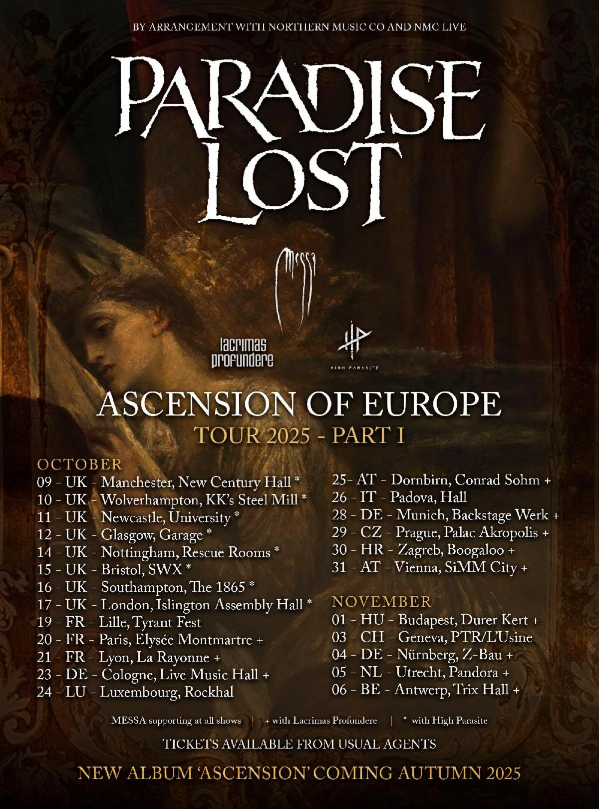 MESSA - Tour Dates