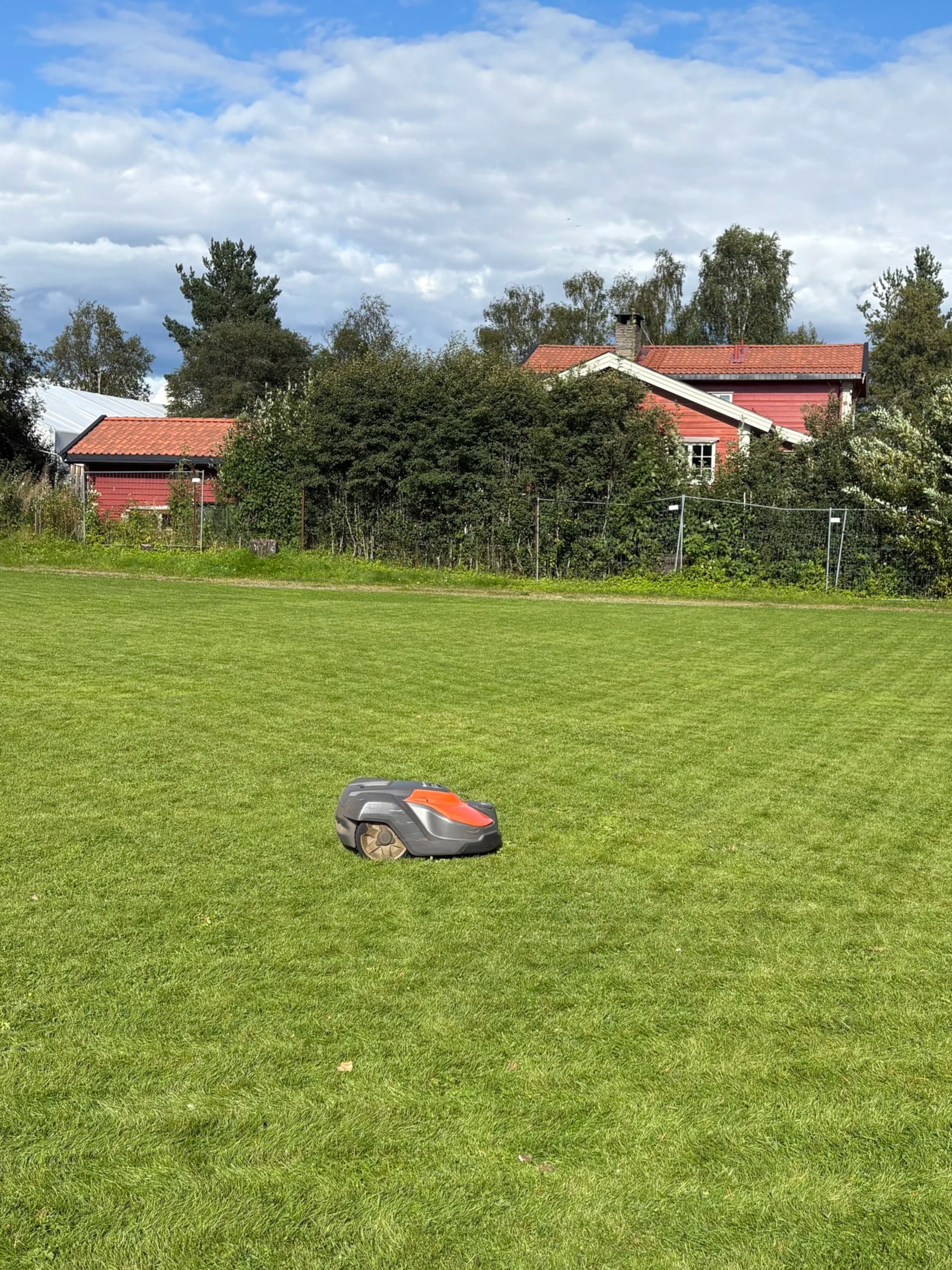 Conscious Cutters: Robot lawnmowers are everywhere in Norway–people’s yards, parks, university campuses, you name it.