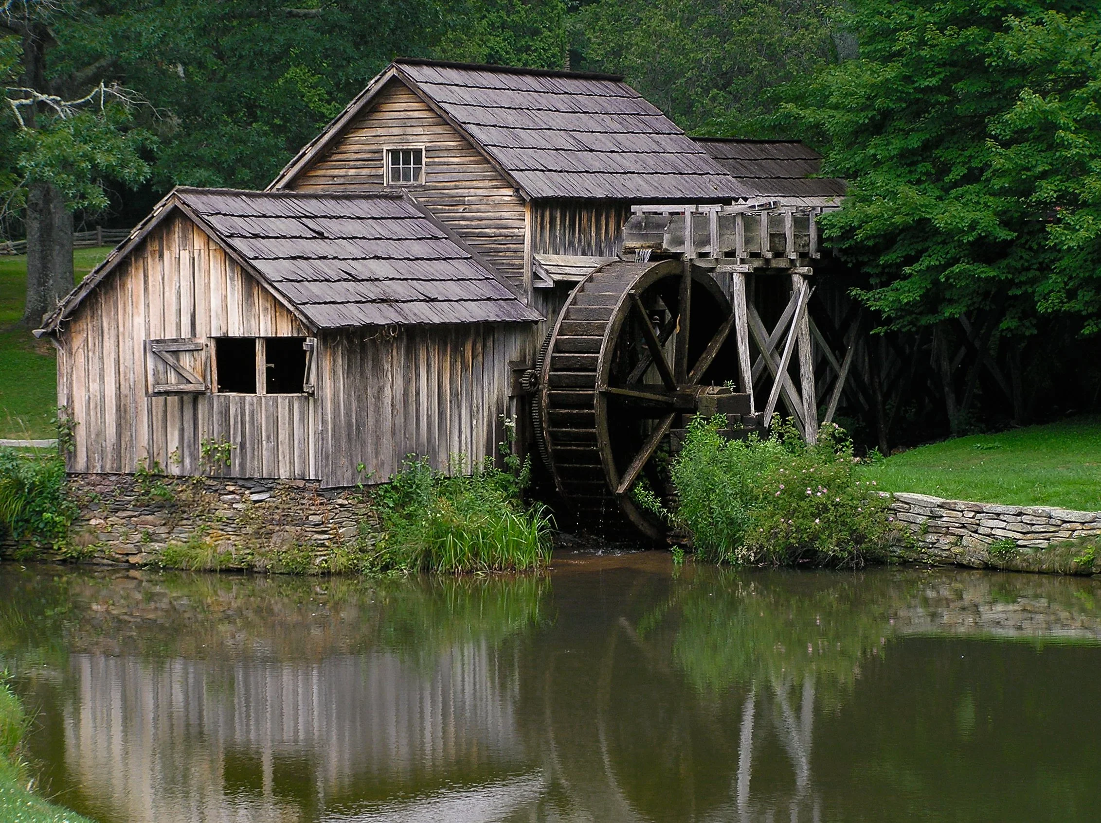 “Mabry Mill”, a historic gristmill in Meadows of Dan, West Virginia on the Blue Ridge Parkway.