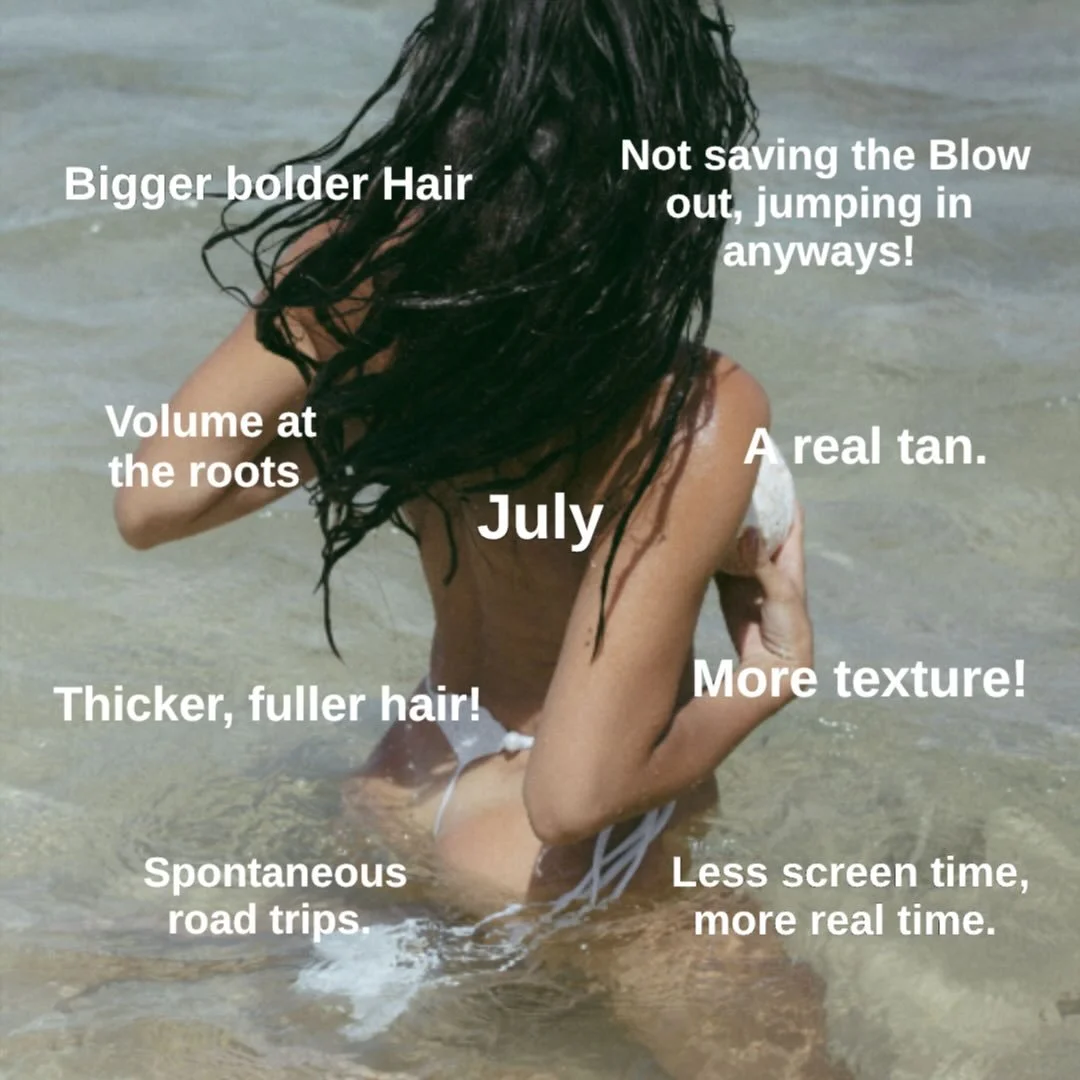 Happy July! Wishing you a beautiful start to your month. Some summertime non-negotiables! ✨🌴🌊

#fyp #altonhaircare #summervibes #miamiwellness #summerhair