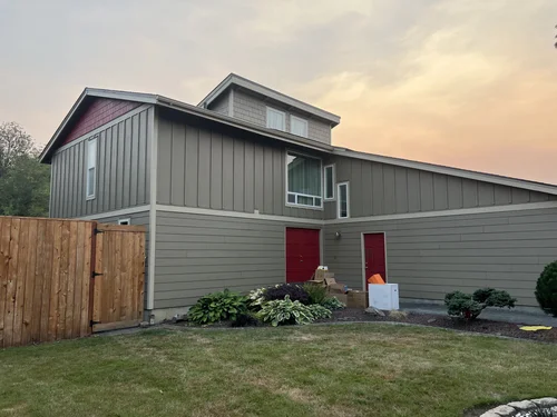 Exterior repaint project