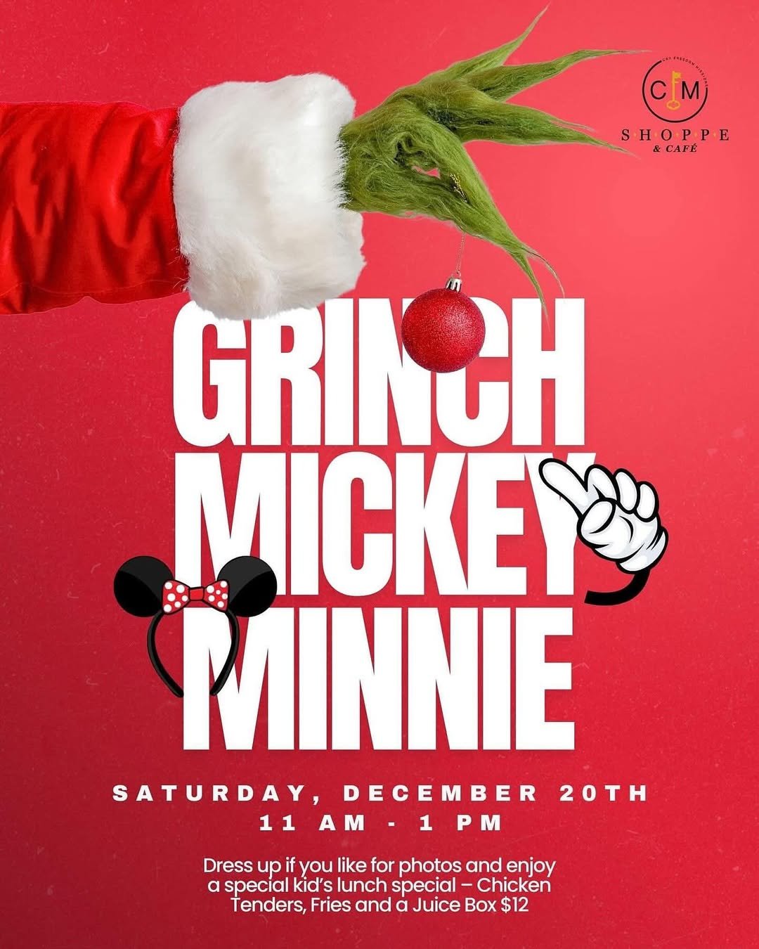 Grinch, Mickey &amp; Minnie