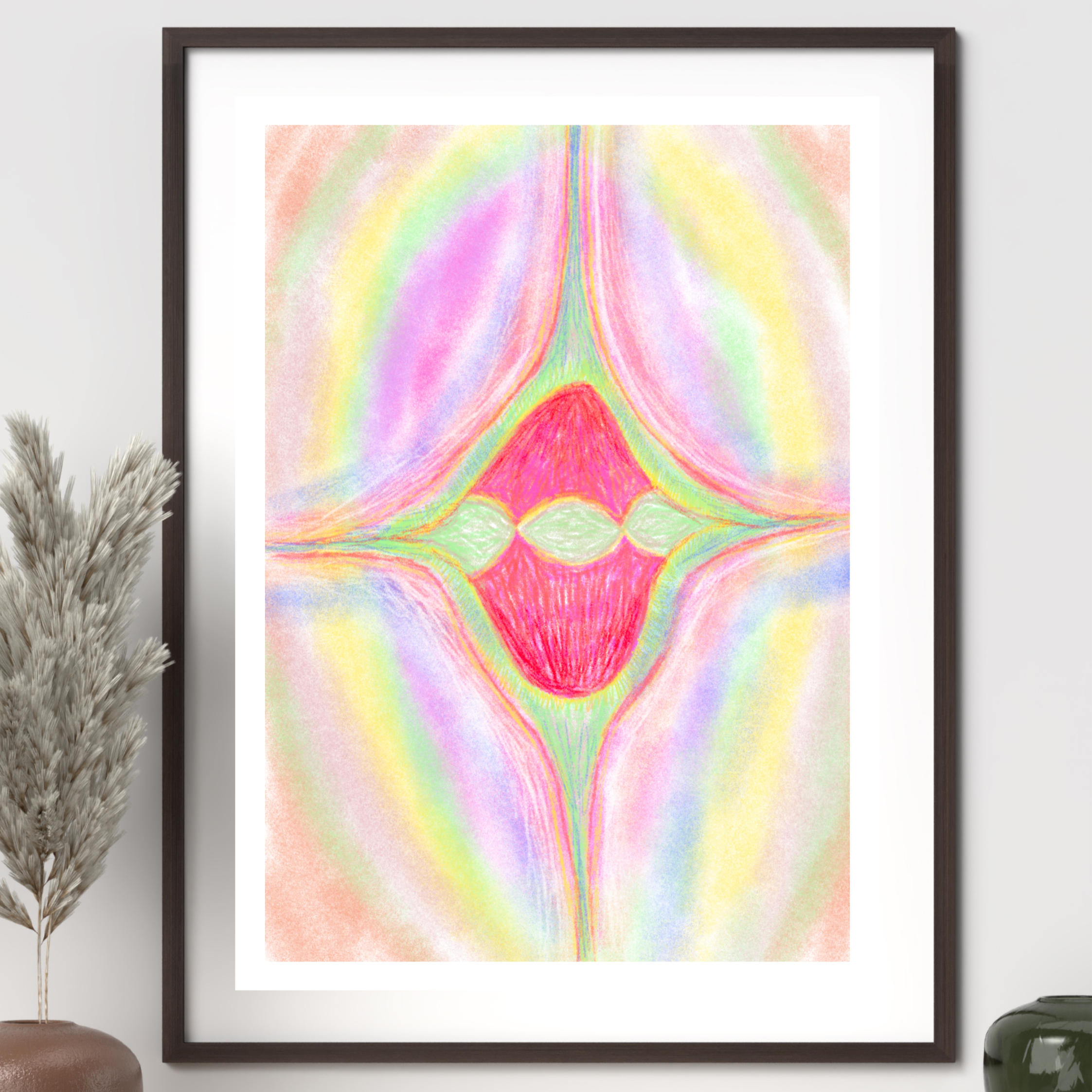 Cosmic Egg – Fine Art Digital Print (Celestial Discovery Series)