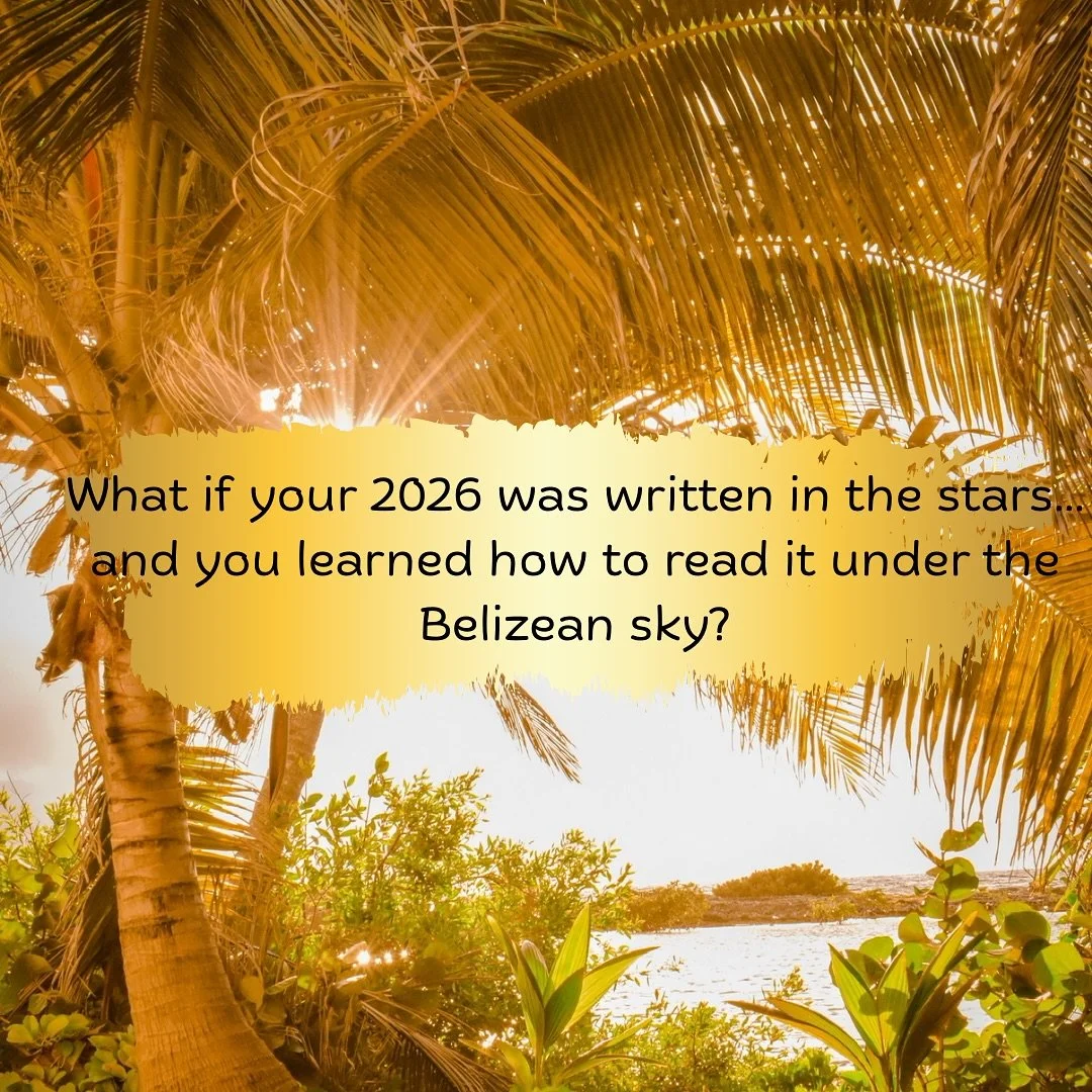I can&rsquo;t wait to share this with you ✨

Join us in Belize this January! I&rsquo;ll be co-hosting a retreat with @soulflowerretreats and leading the astrology workshops. 🌙

We&rsquo;ll dive into your birth chart, explore the big transits of 2026