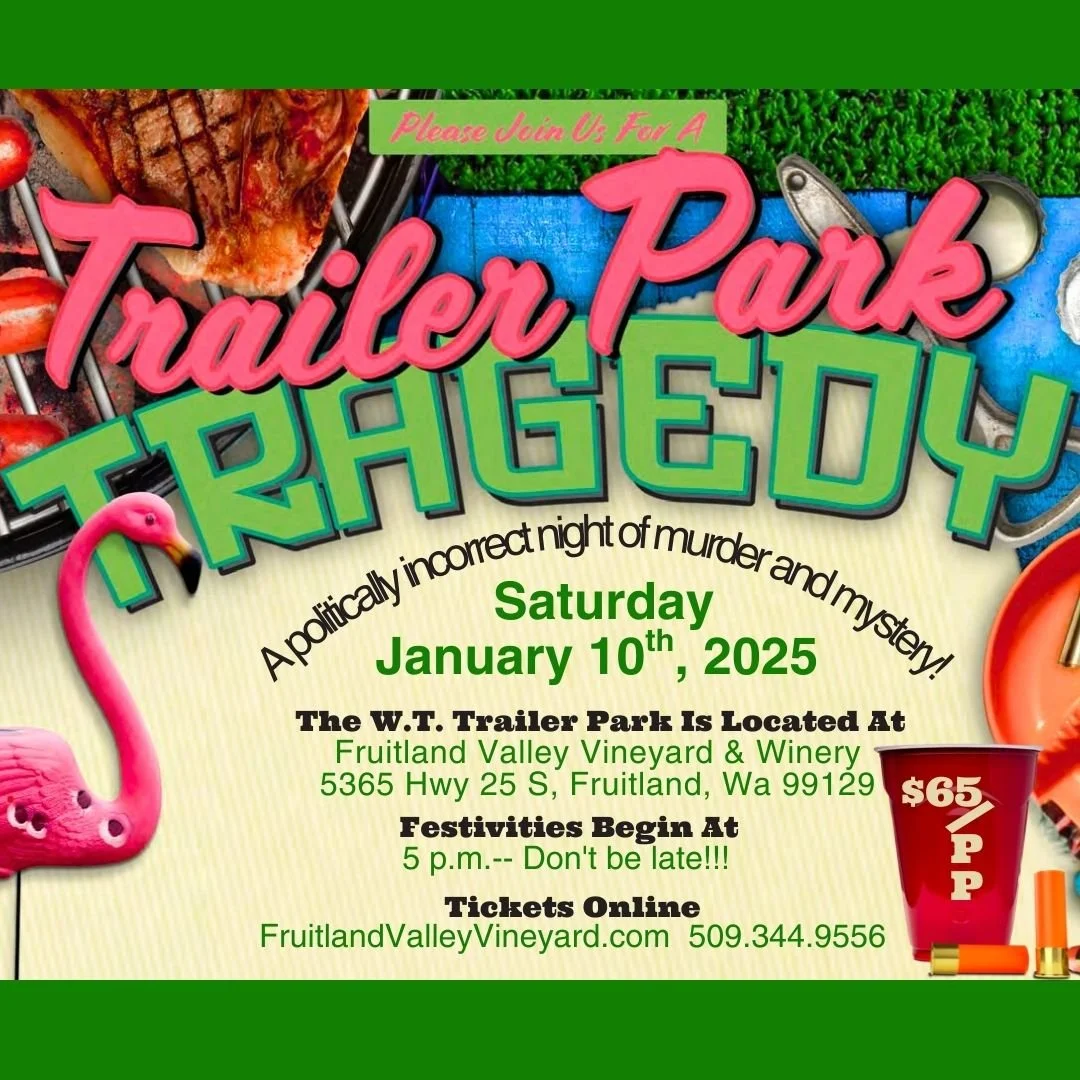Trailer Park Tragedy- Murder Mystery Dinner