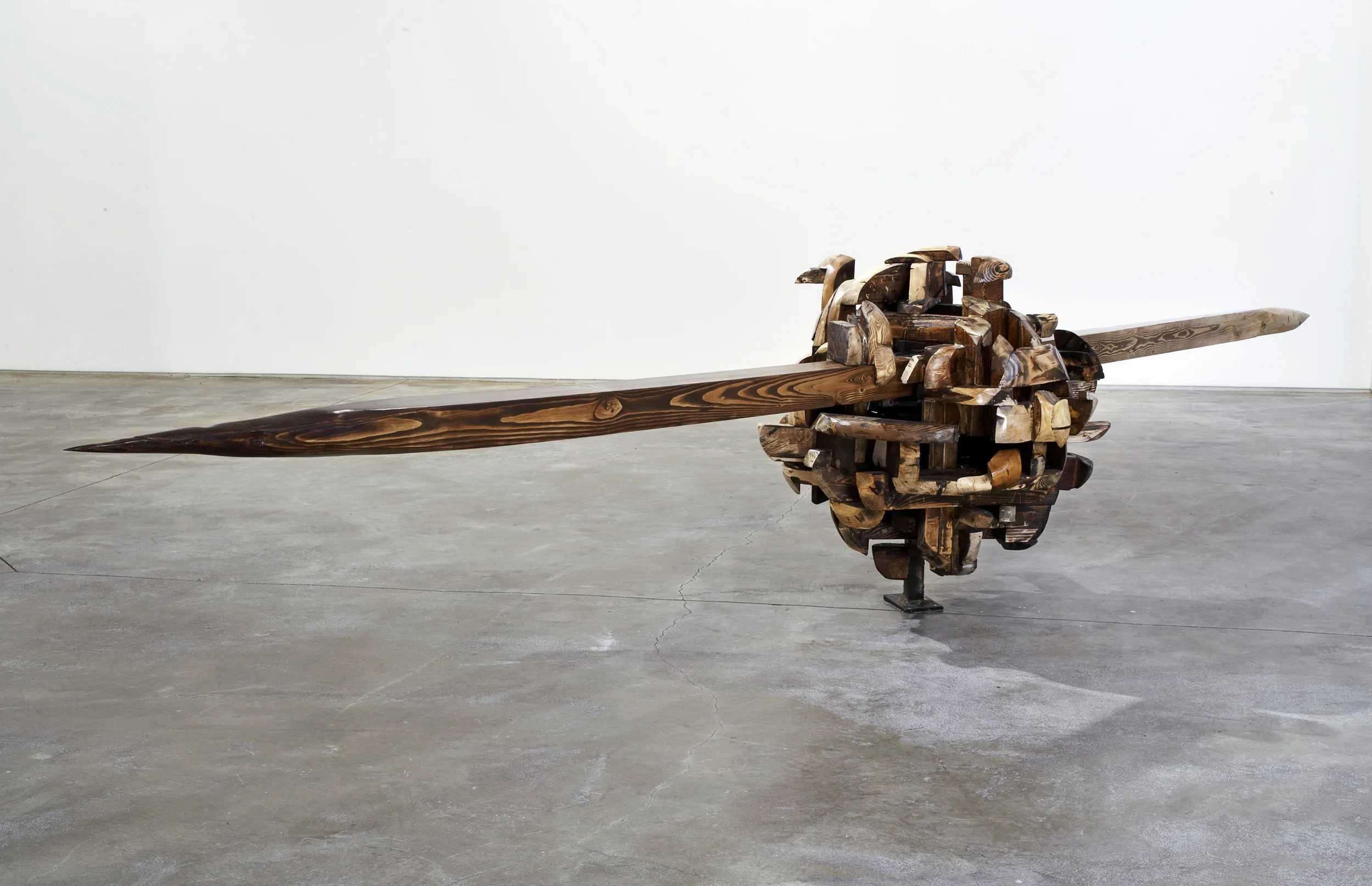 Cardinal Direction (2007) H37" x W190" x L38", wood, steel