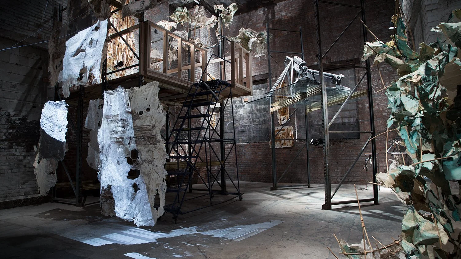 SOLO Exhibition: "Reverse Subterrestrial", The Chimney, Brooklyn, November 3 - December 17, 2017