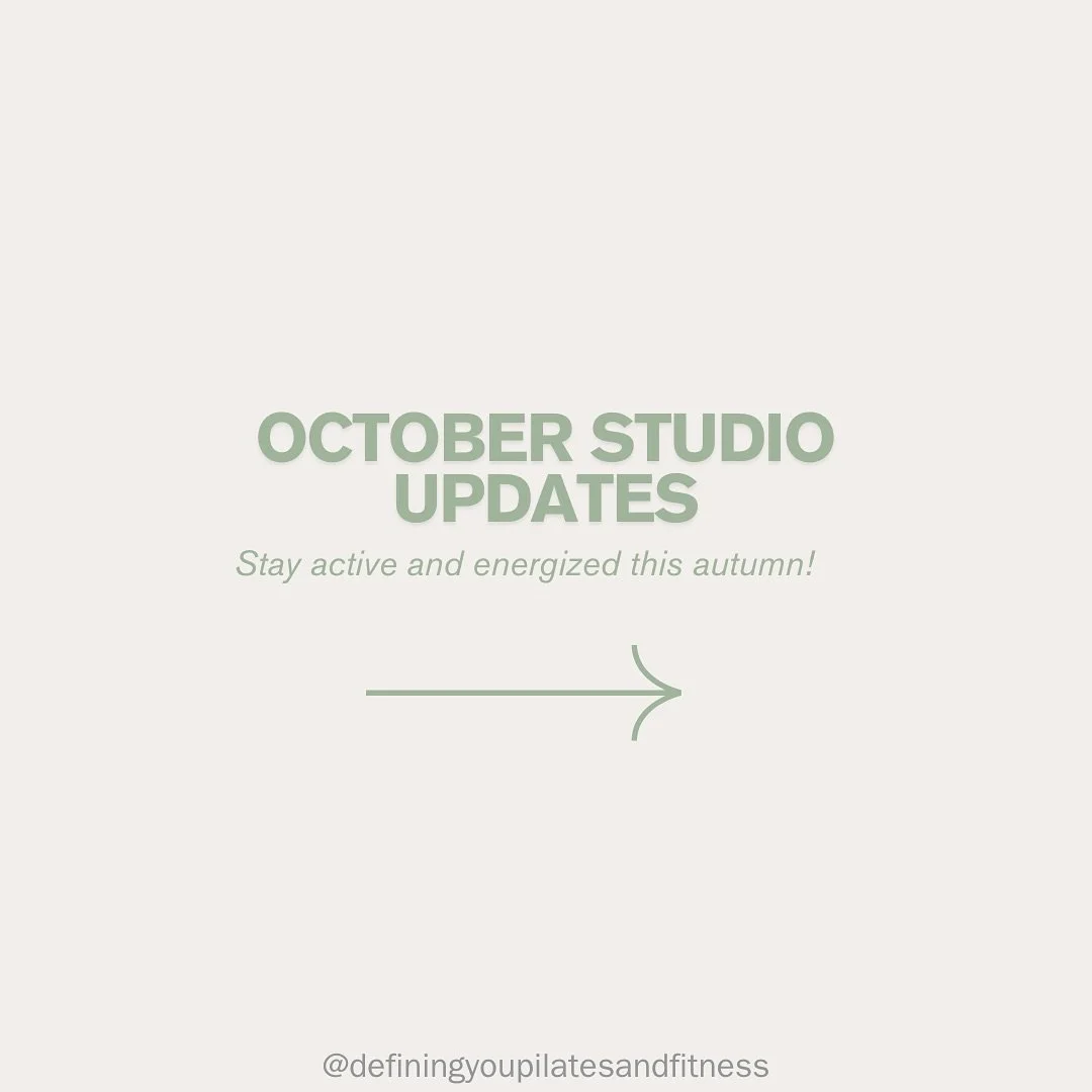 Fall back in love with movement this month 🍂

As we welcome the new season, we&rsquo;re leaning into cozy routines, nourishing food, and meaningful community moments. 

This month, we have so much to share with you! Swipe to see our October updates,