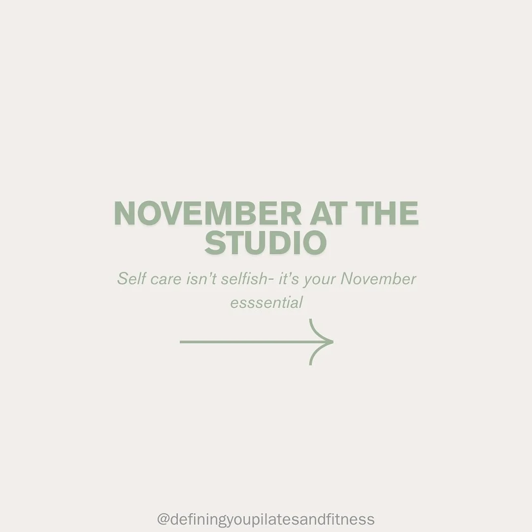 November is almost here, and we&rsquo;re leaning into a season of gratitude, connection, and self-care 🍂

November is the perfect time to slow down, savor nourishing foods, and refill your own cup before the busy holiday season begins.

This month a
