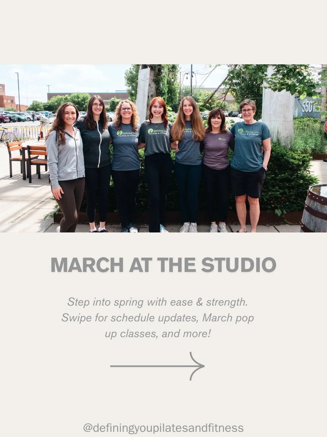 Spring is just around the corner, and with it comes fresh energy, renewal, and a deeper connection to how we move and nourish our bodies. 🤍

When the days get longer and brighter, it&rsquo;s the perfect time to reconnect with your movement routine, 