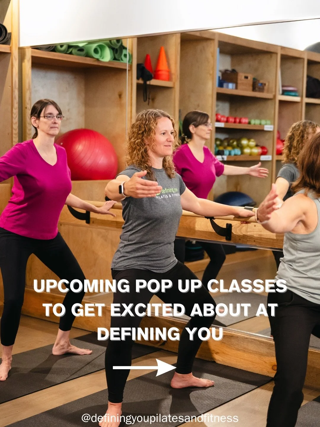 We&rsquo;re celebrating 20 years of Defining You&hellip; and what better way to kickoff celebrations than with some special pop-up classes 🎉

Join us in March &amp; April for unique classes designed to help you try something new, build strength, and
