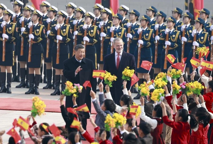 Spanish King Courts Chinese Investment In Beijing
