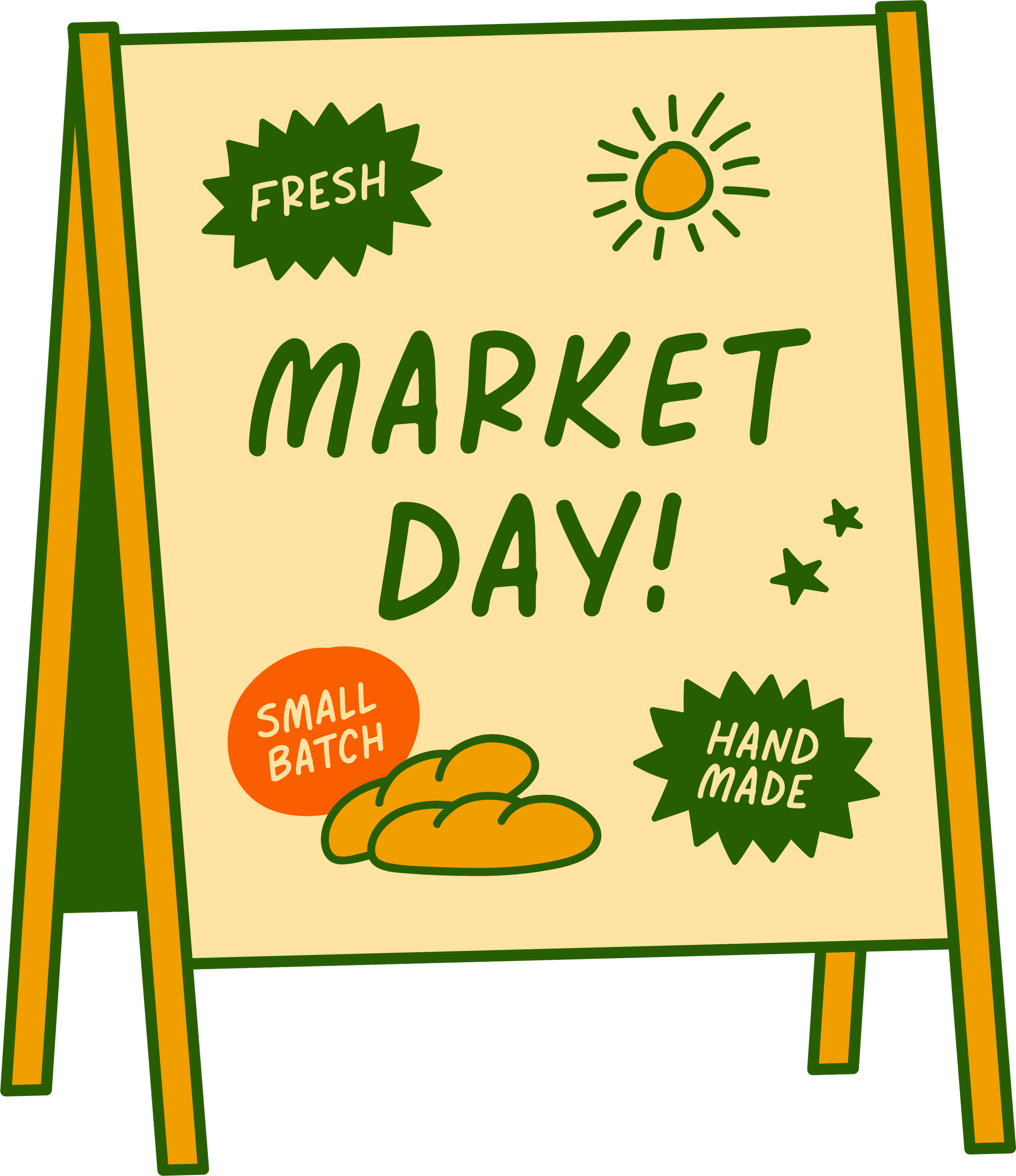 Market Day Sign | Sunrise Snacks by Sunrise Manifestations