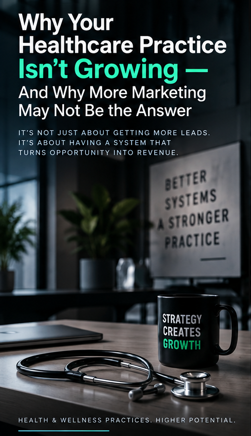 Why Your Healthcare Practice Isn't Growing — And Why More Marketing May Not Be the Answer