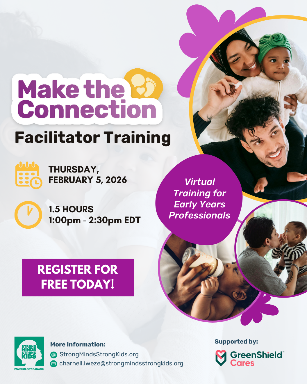 Make the Connection Facilitator Training for Early Years Professionals