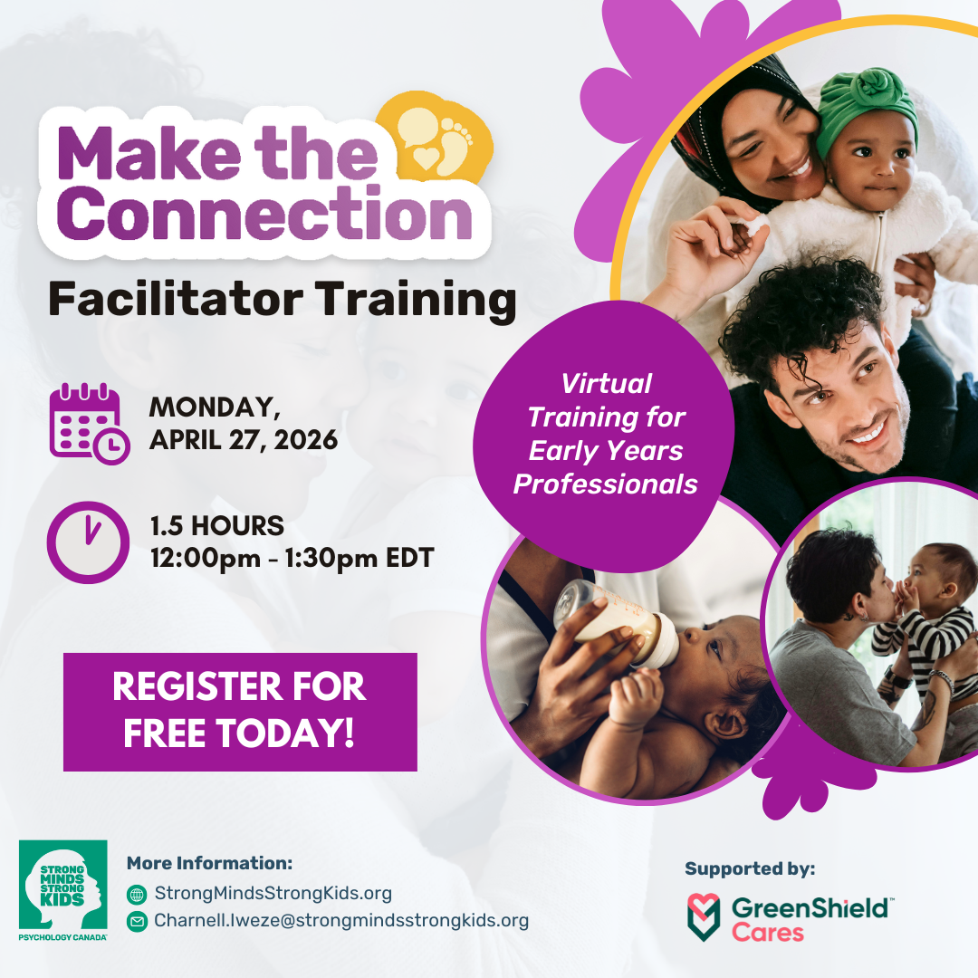 Make the Connection Facilitator Training for Early Years Professionals 