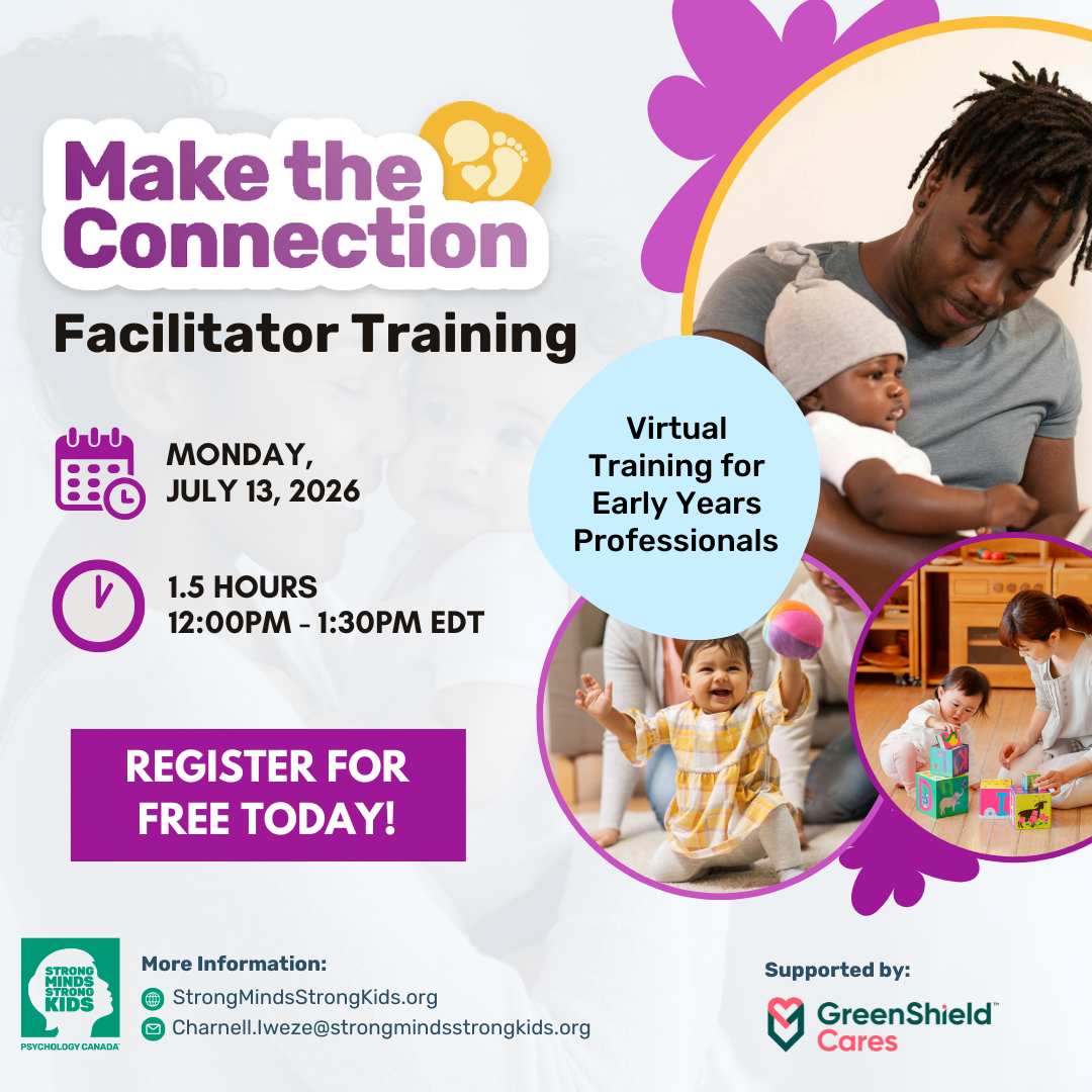 Make the Connection Facilitator Training for Early Years Professionals 