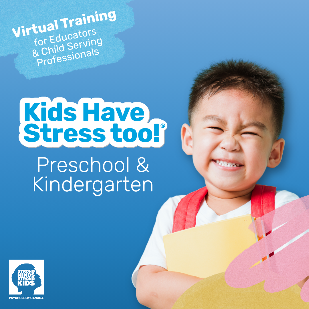 Kids Have Stress Too!® Preschool &amp; Kindergarten Program Training: Educators Child Serving Professionals