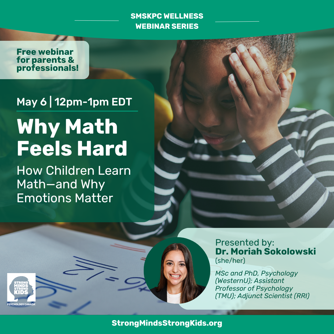 Webinar: Why Math Feels Hard: How Children Learn Math—and Why Emotions Matter