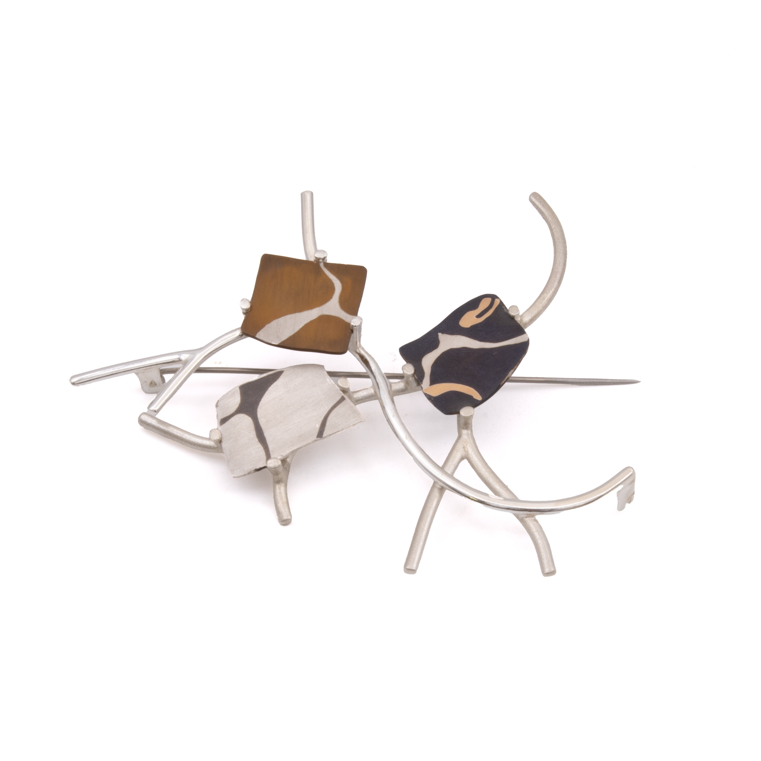 Caught in the Branches Brooch