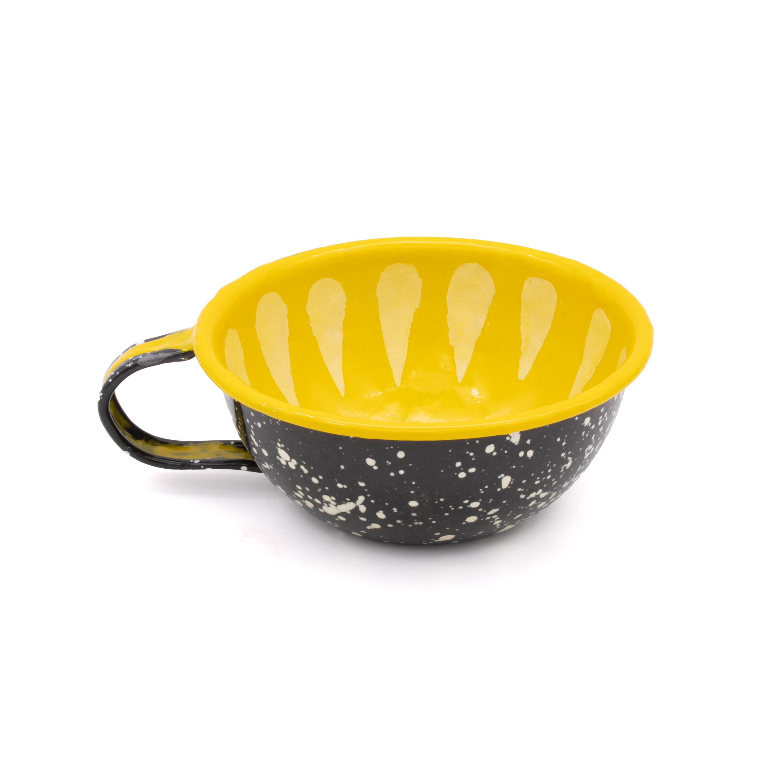 Triptych (Yellow and Black)