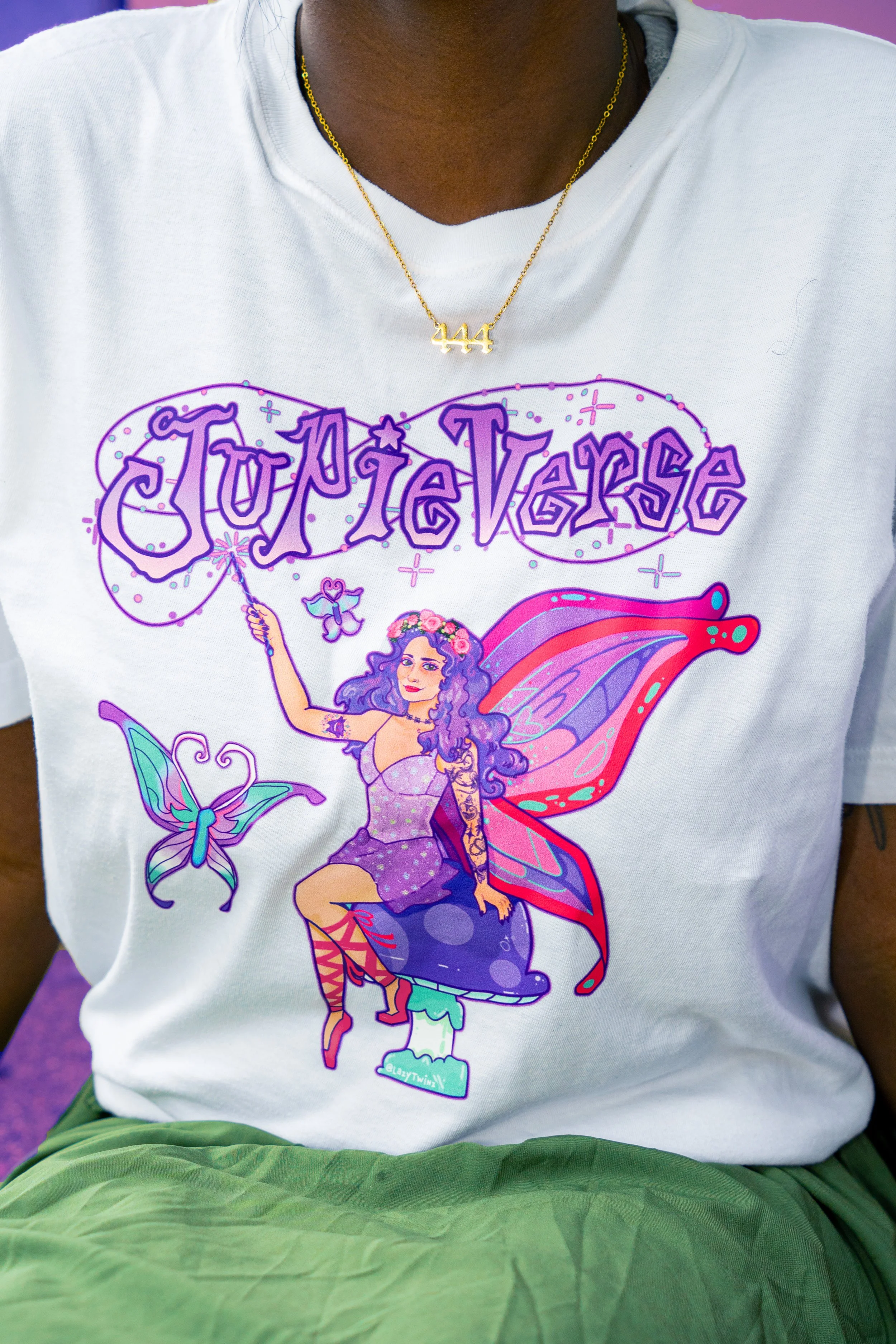 White Jupieverse T-Shirt