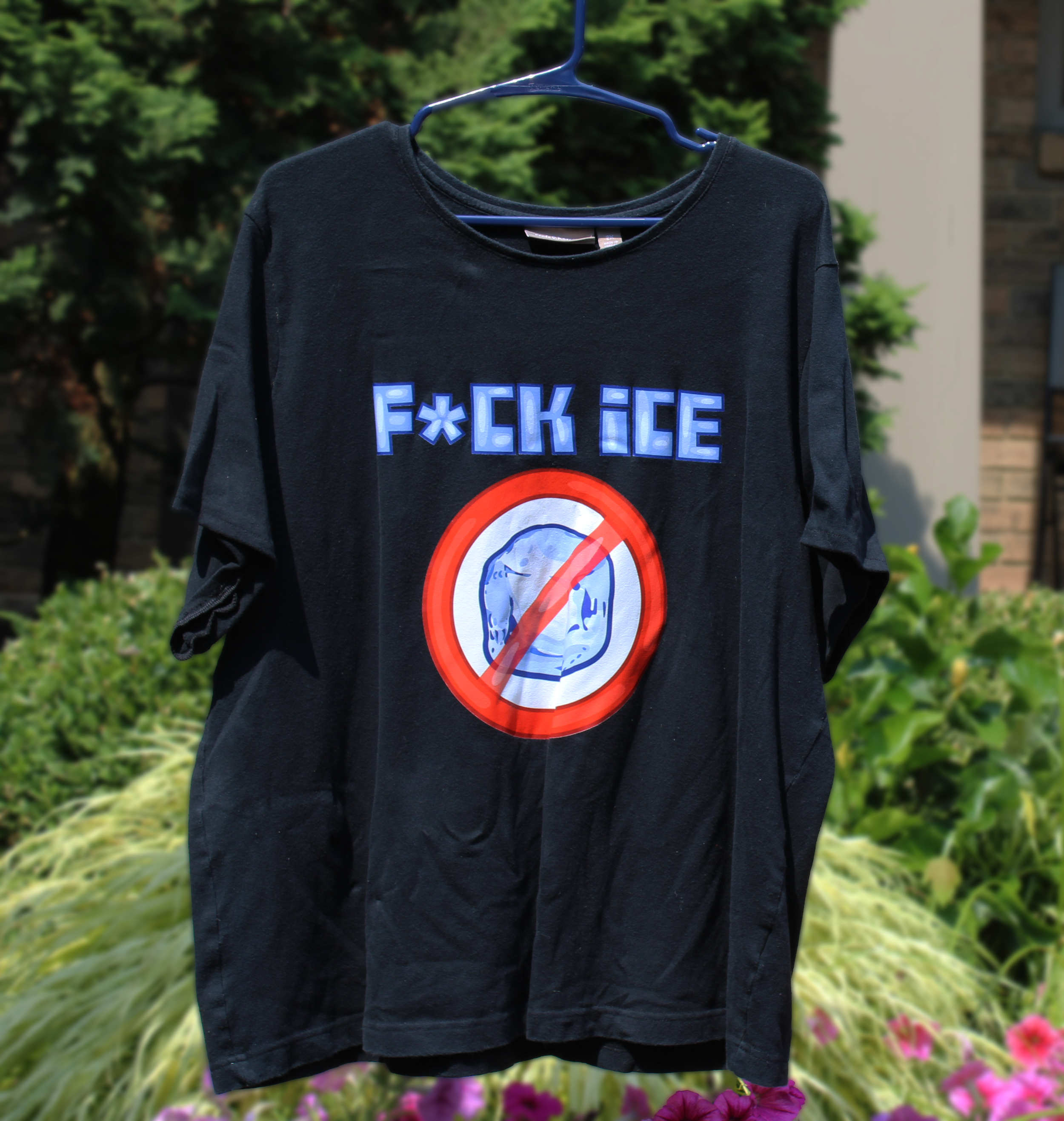 F*ck Ice #1 Black T-Shirt.png