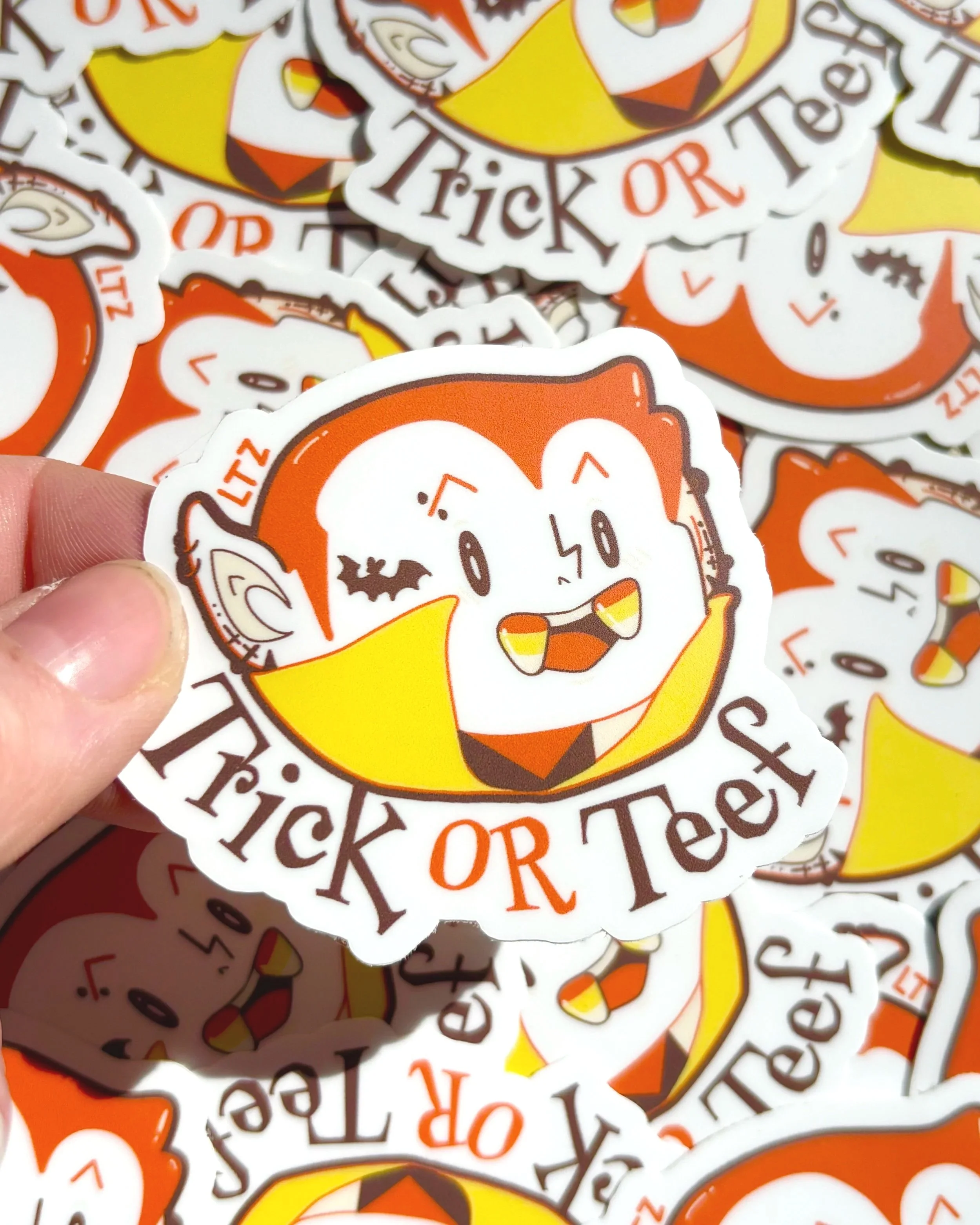 Trick or Teef Sticker