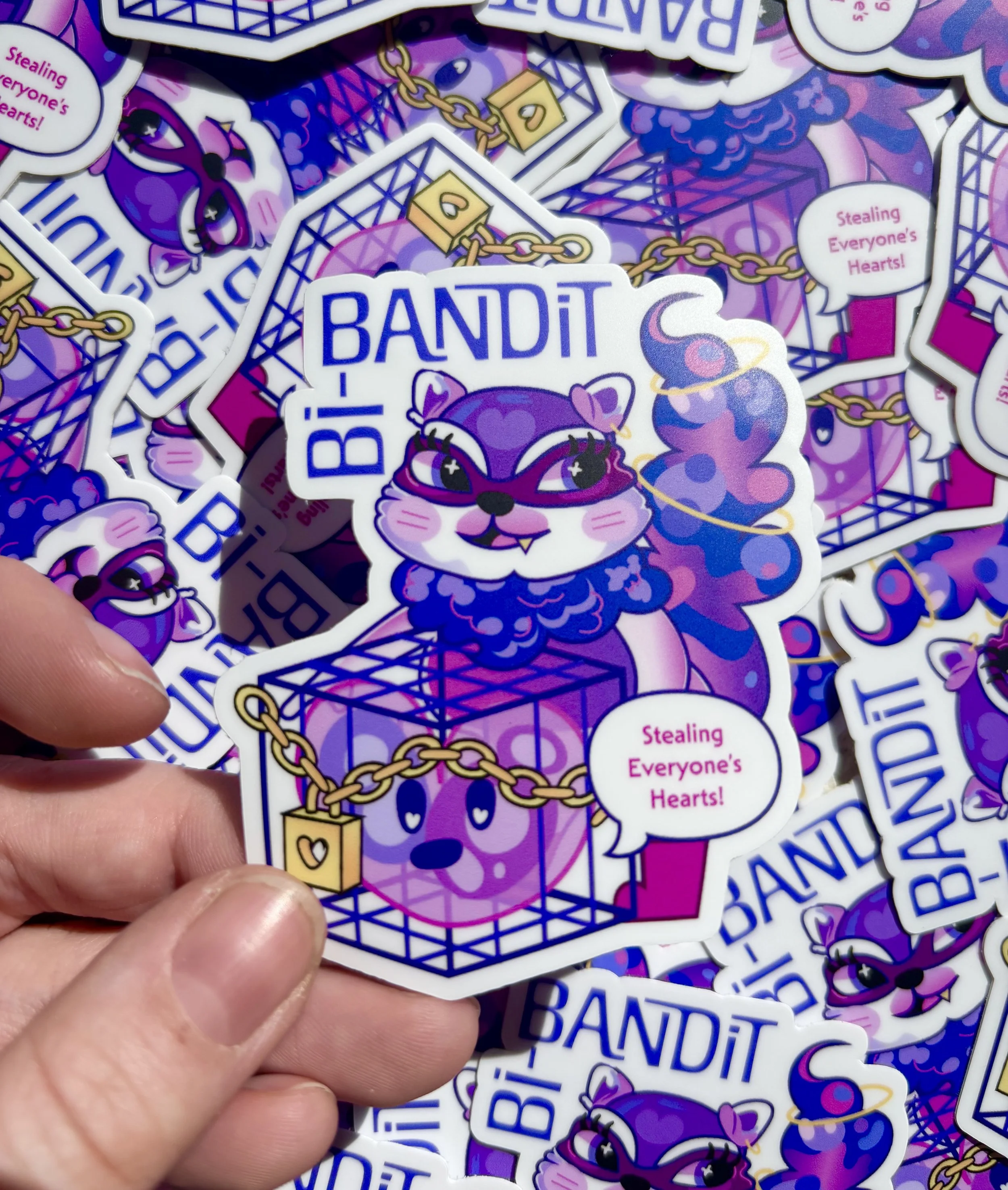 Bi Bandit Sticker