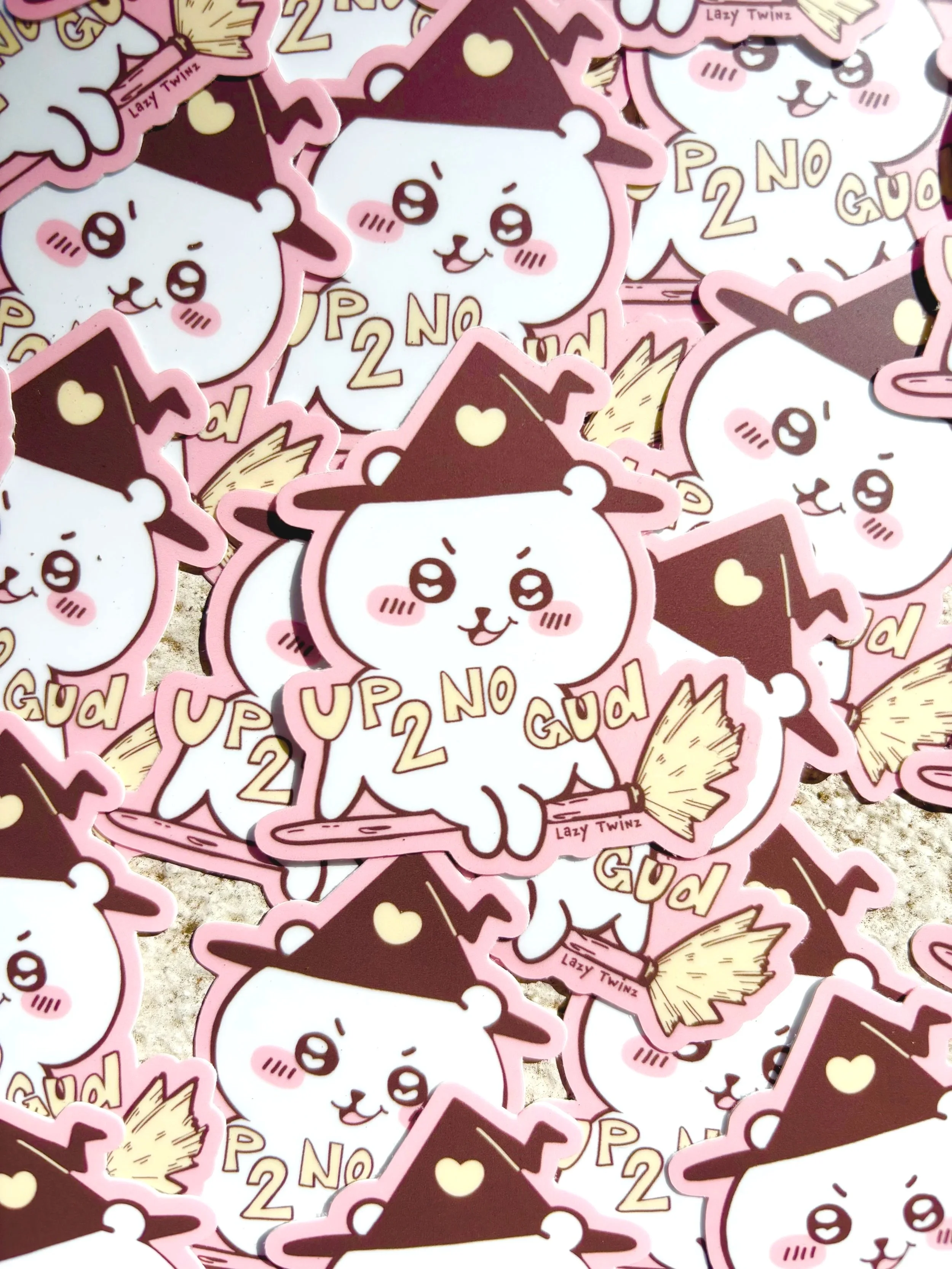 Chikawa up to no good Sticker