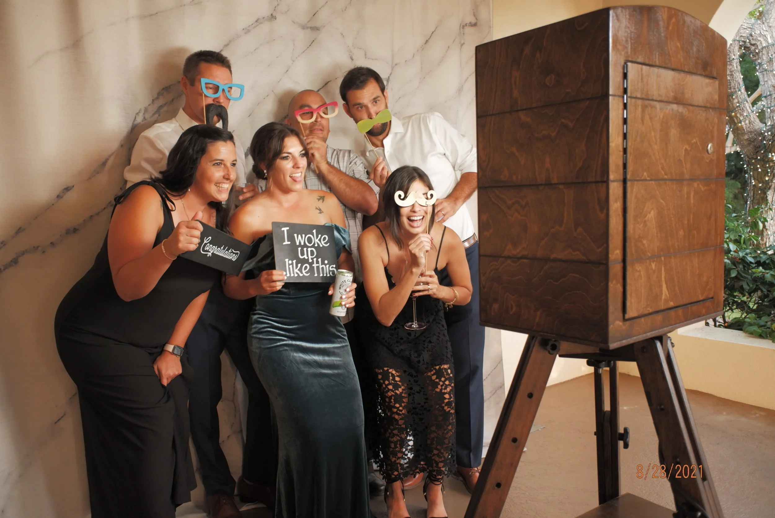 open air photo booth