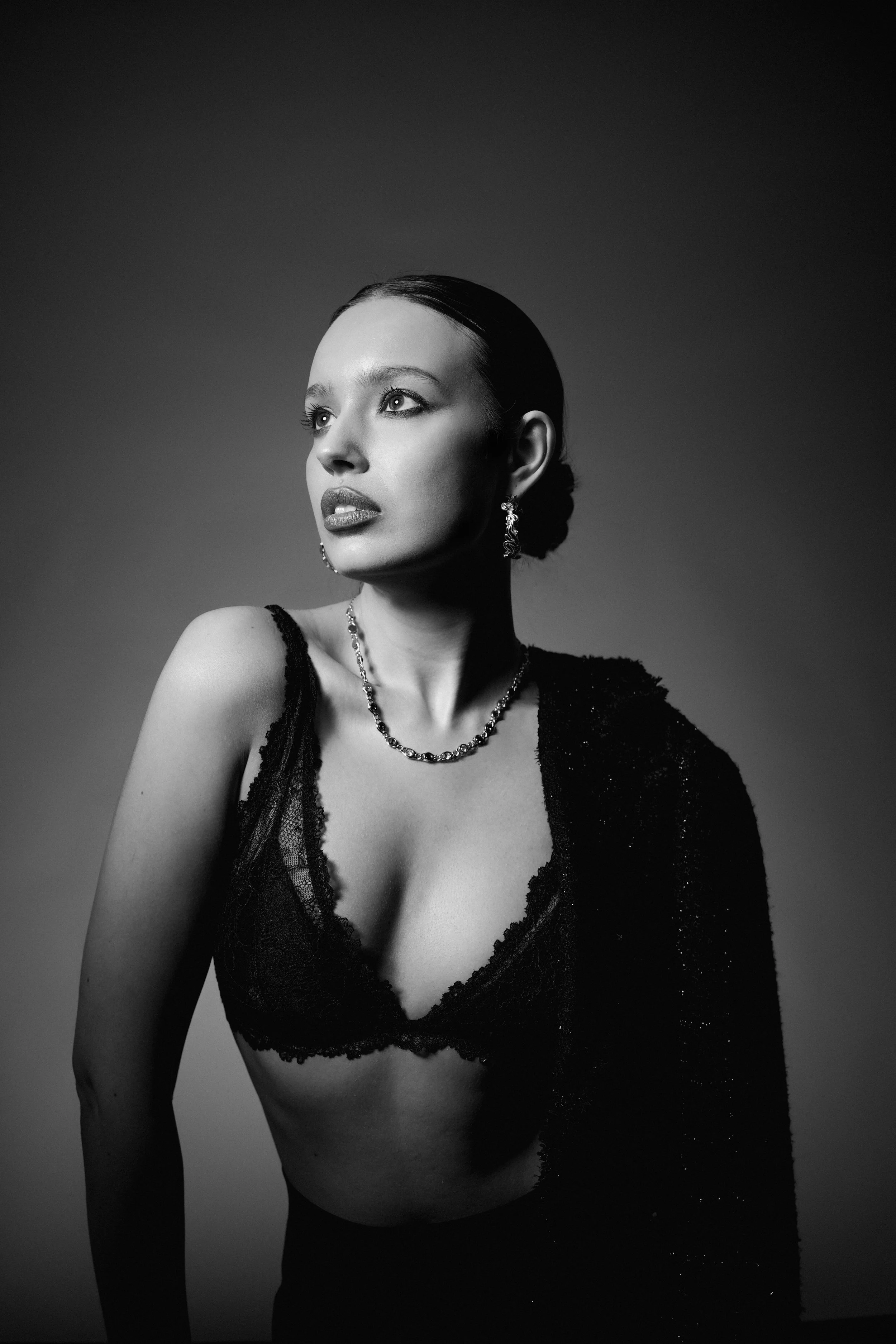 London based studio portrait