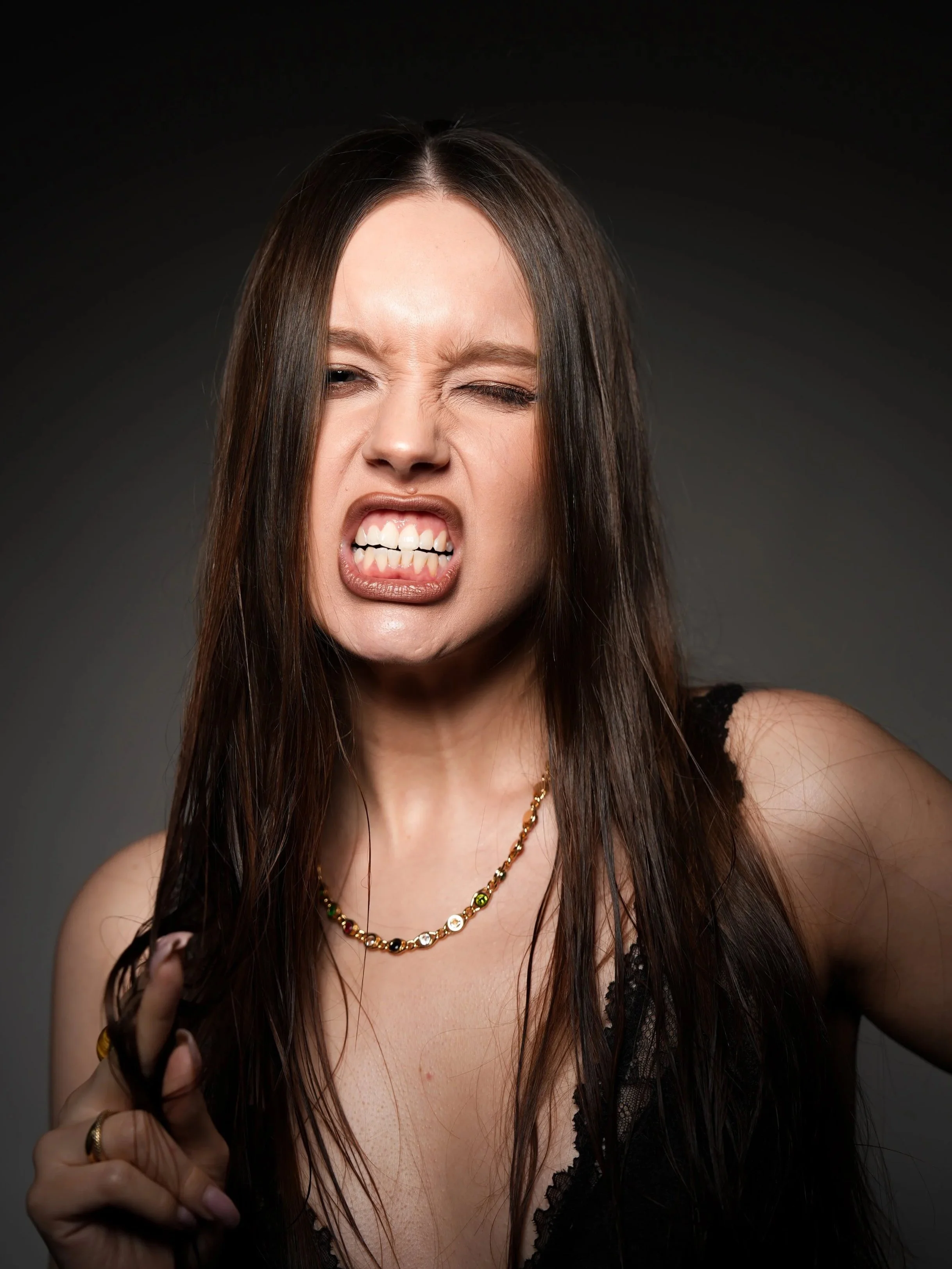 London based studio portrait