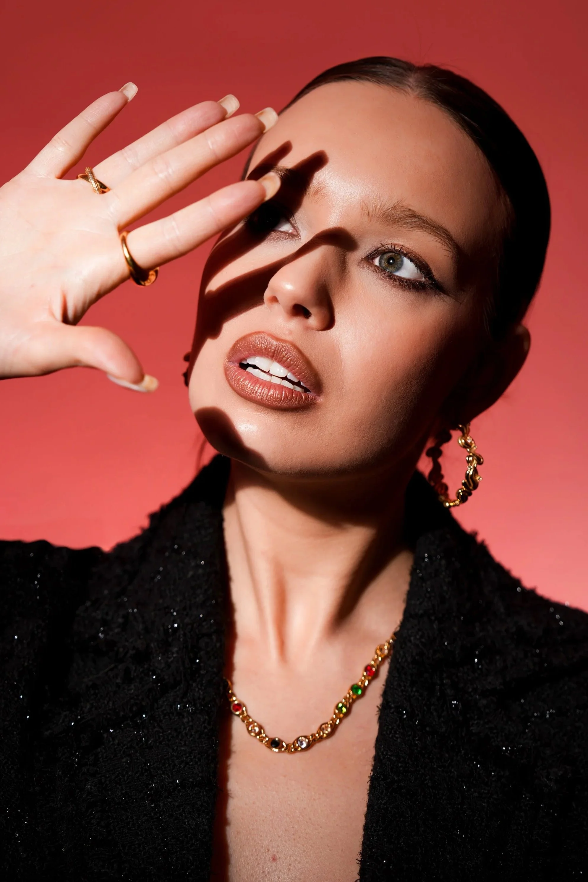 London based studio portrait
