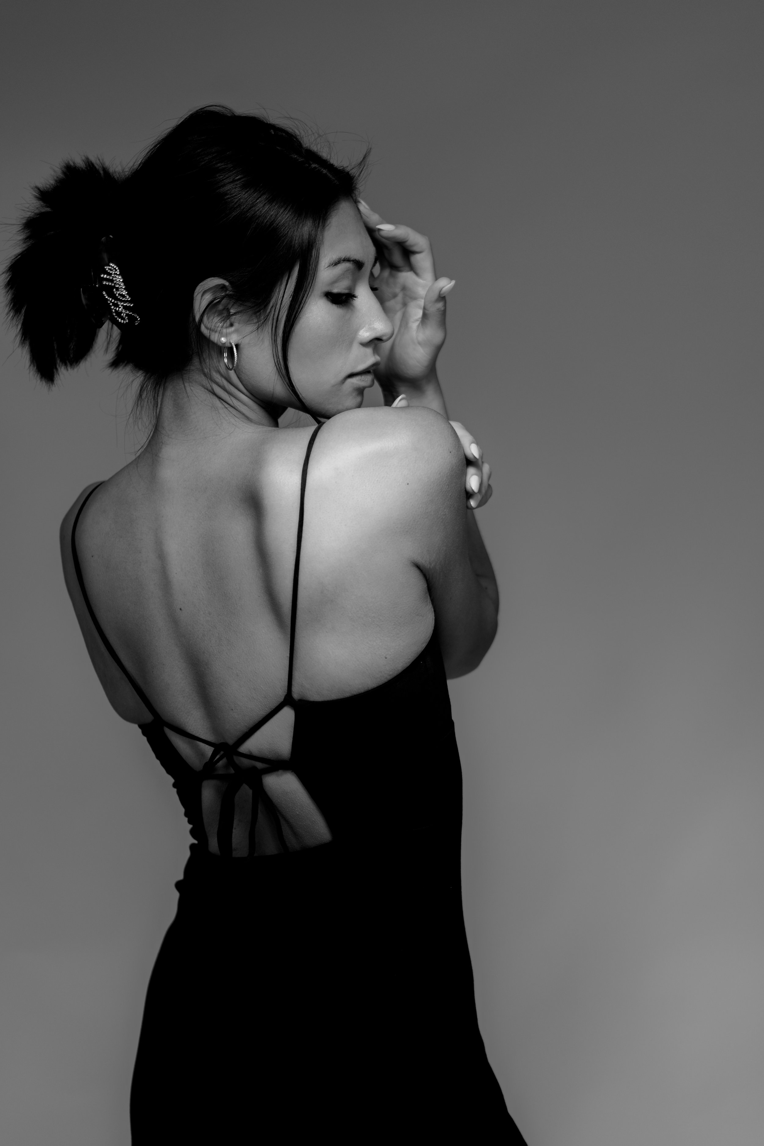 London based studio portrait