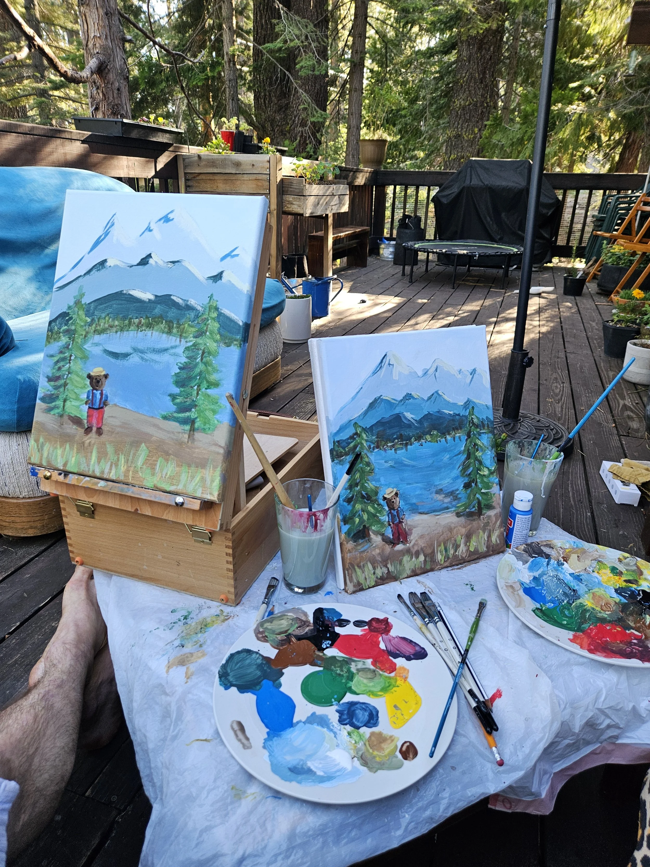 Paintings mostly done!