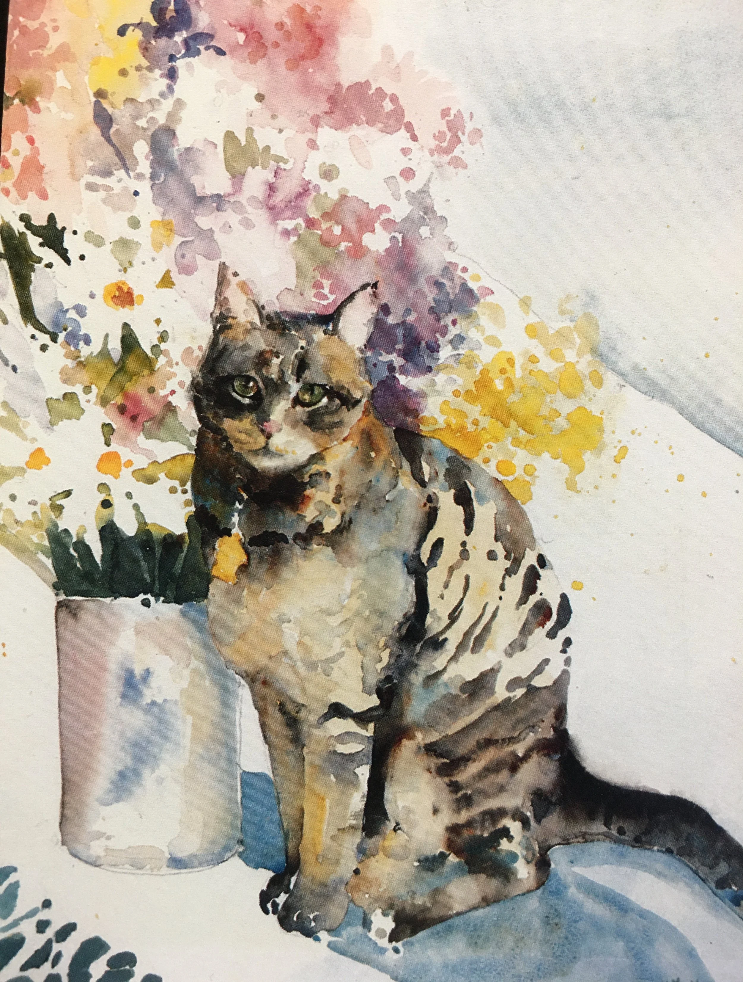 Tabby with Flowers04009.JPG