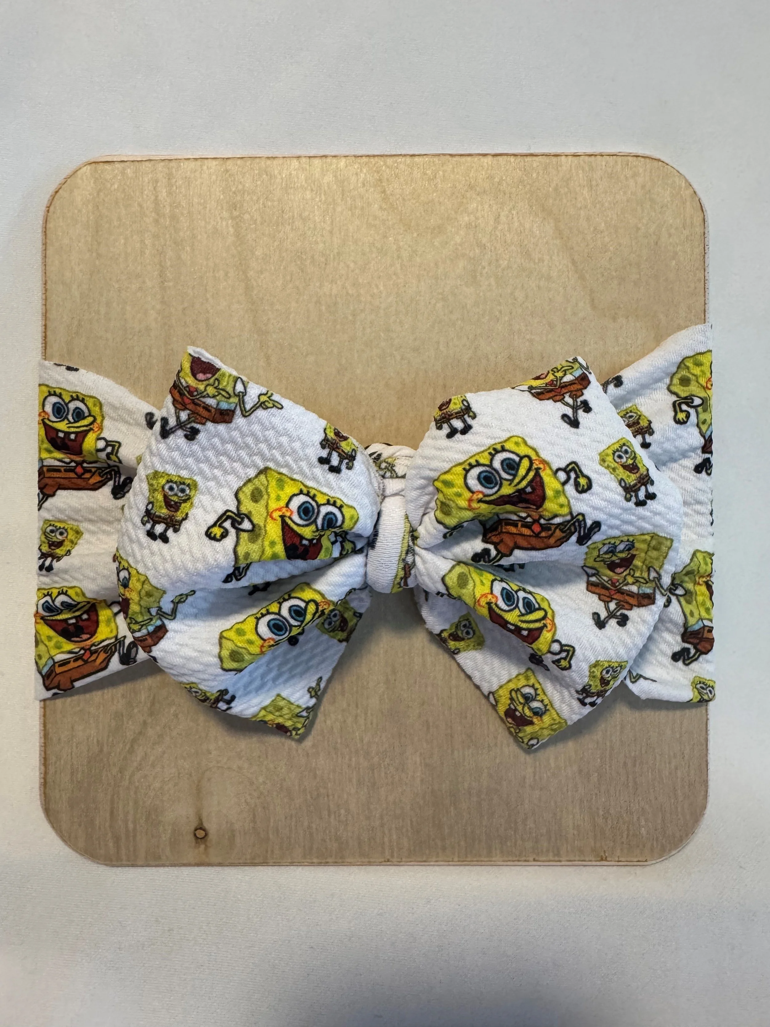 SpongeBob Headband Bow  Wrap