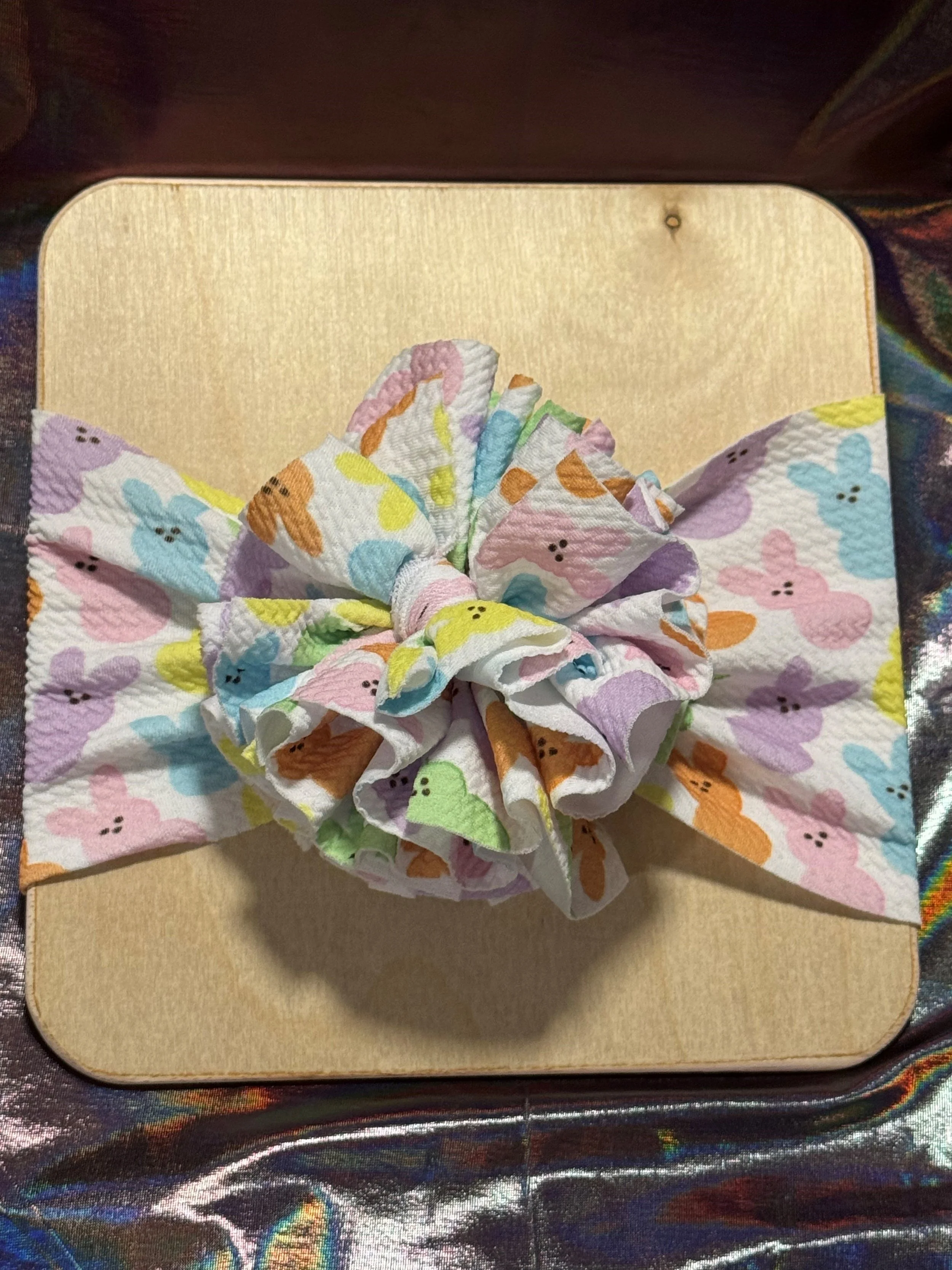 Easter Messy Head Wrap