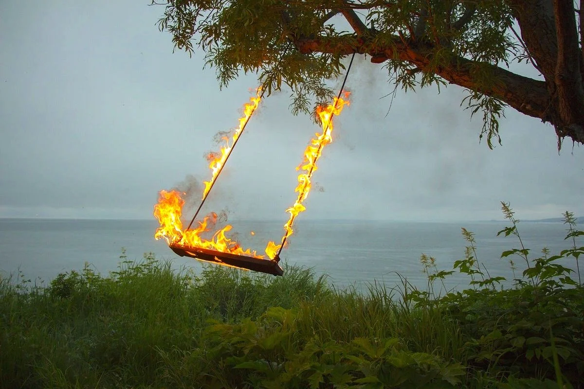 IF SHE BURNS