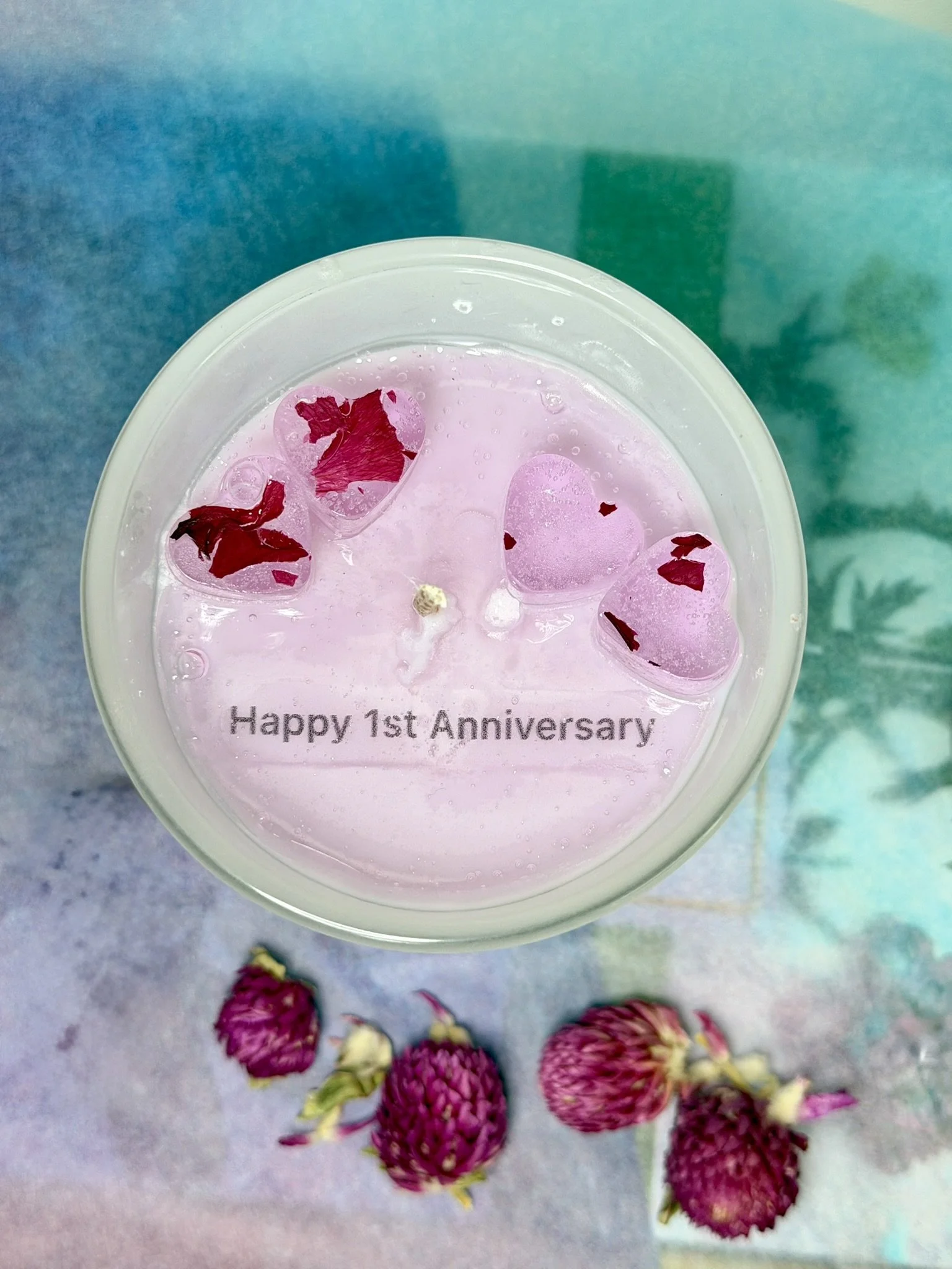 Message Candle 💜 Lavender Dreams Collection