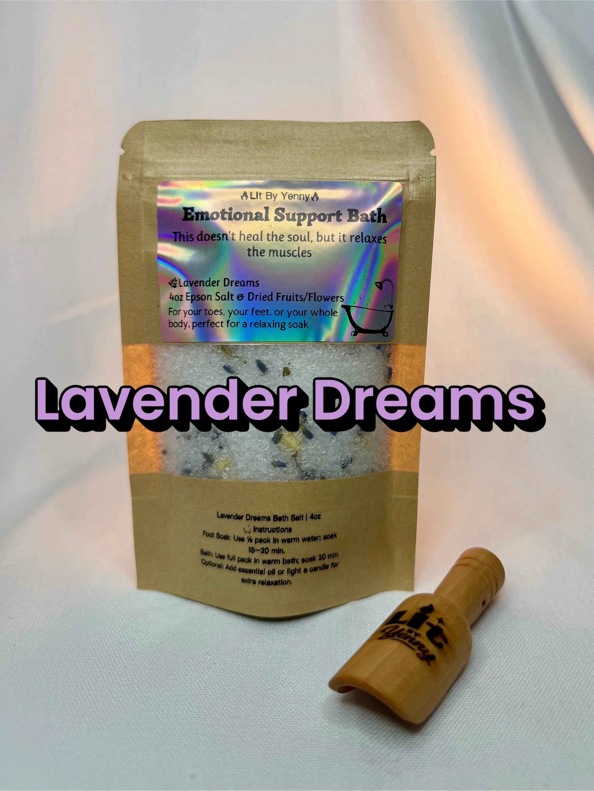 Emotional Support Bath - Lavender Dreams