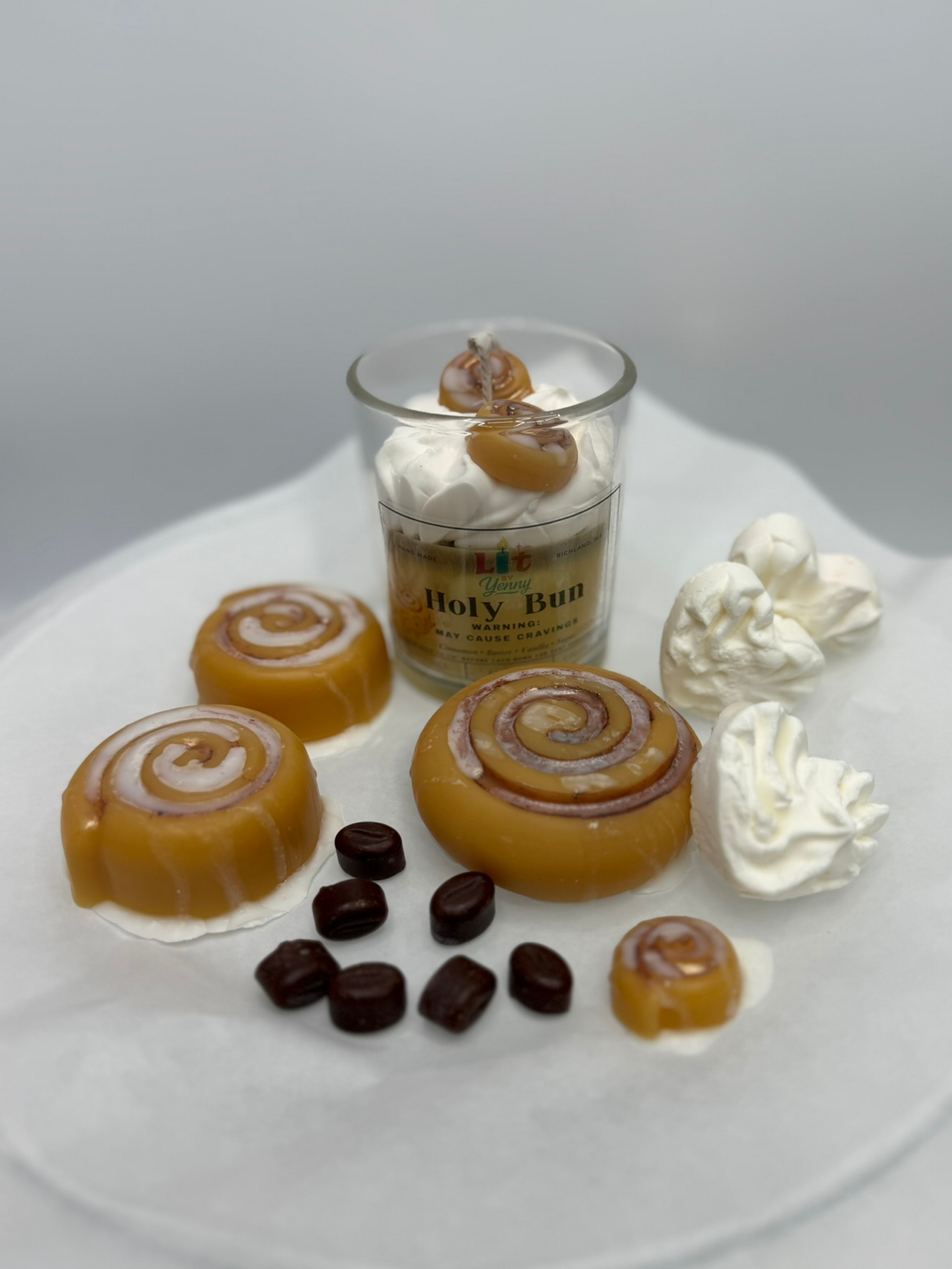 Holy Bun Combo:  Candle + Melt Box Bundle