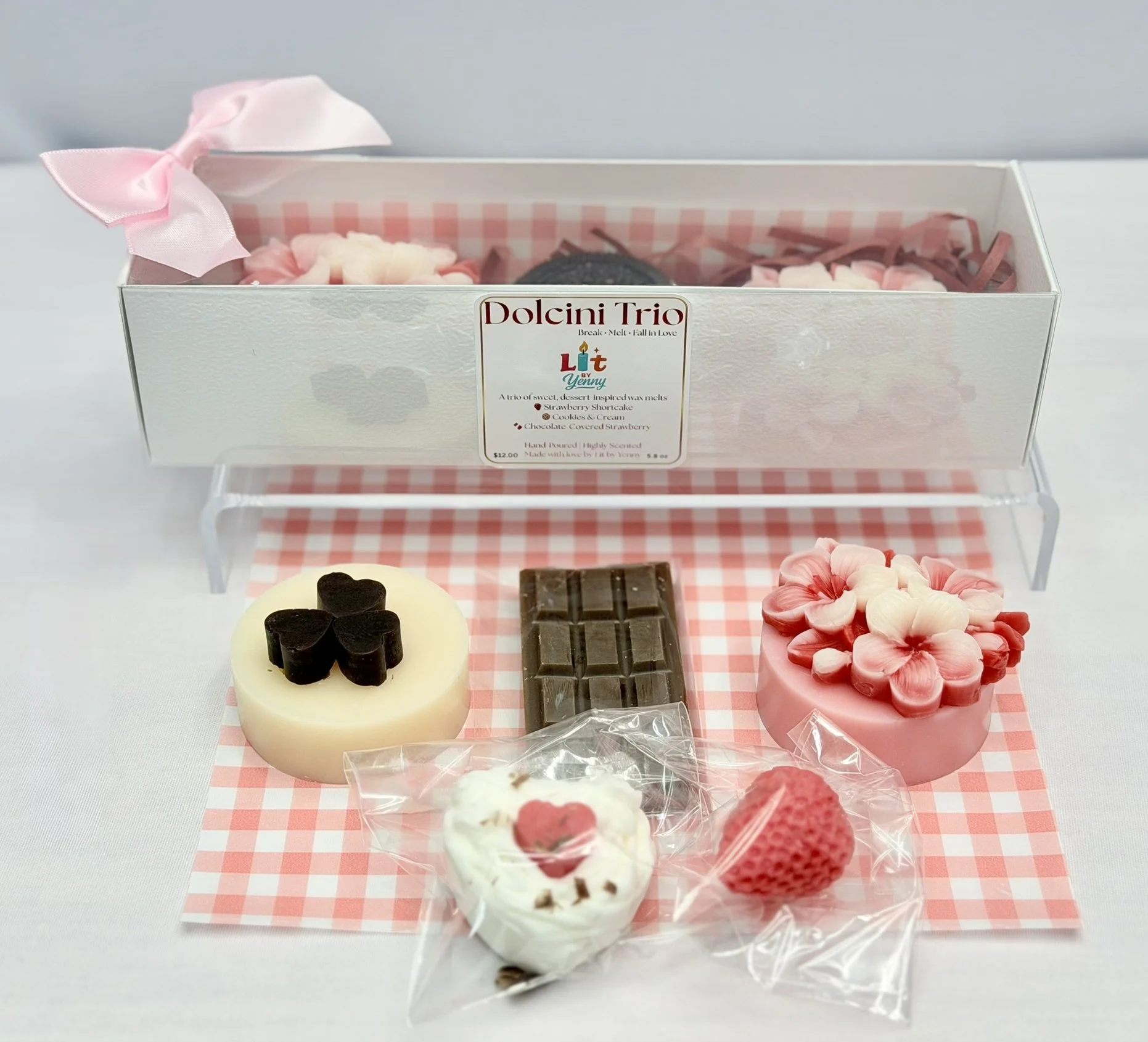 🍰 Dolcini Trio Dessert-Inspired Wax Melt Set