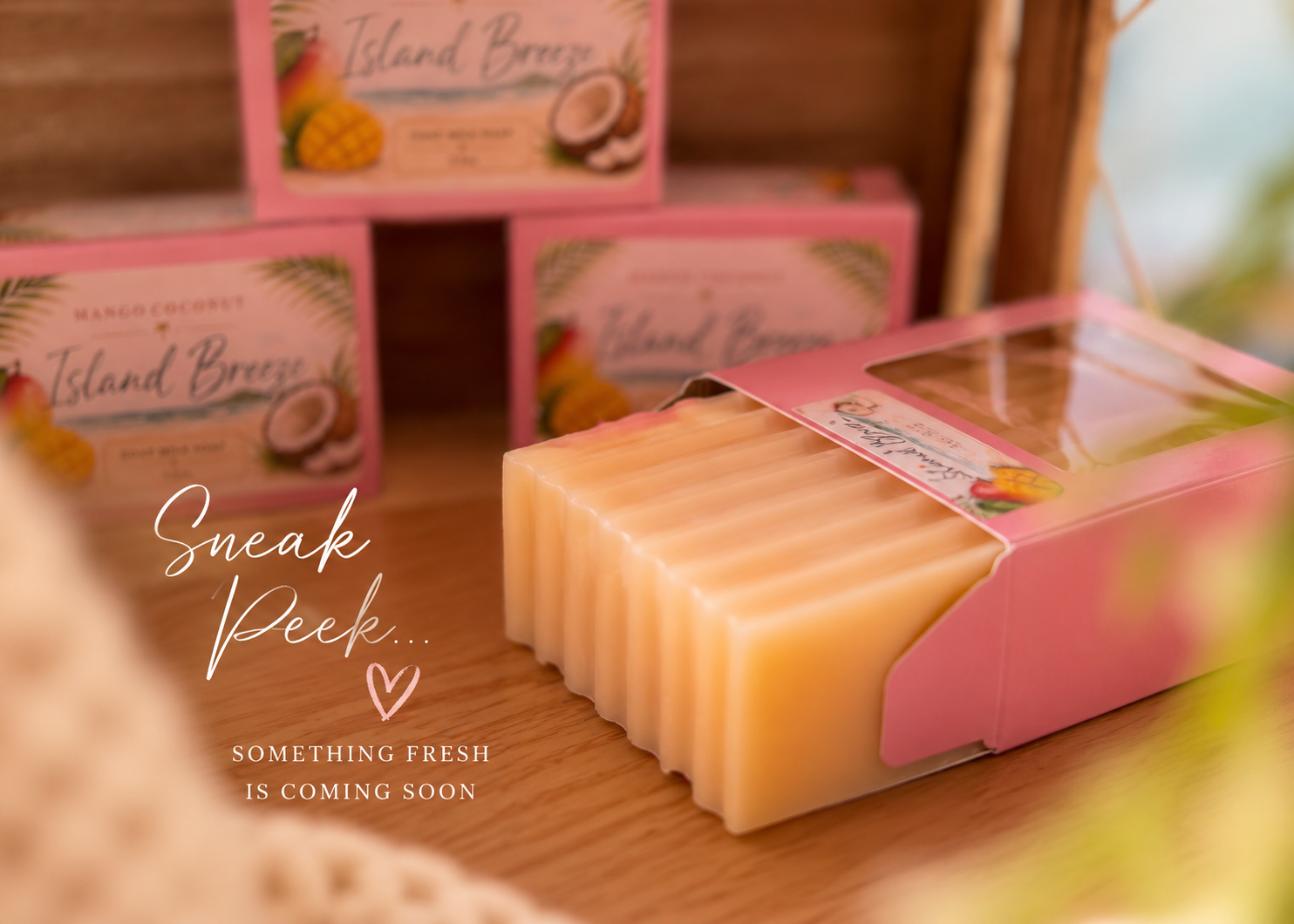 Island Breeze Mango Coconut Goat Milk Soap