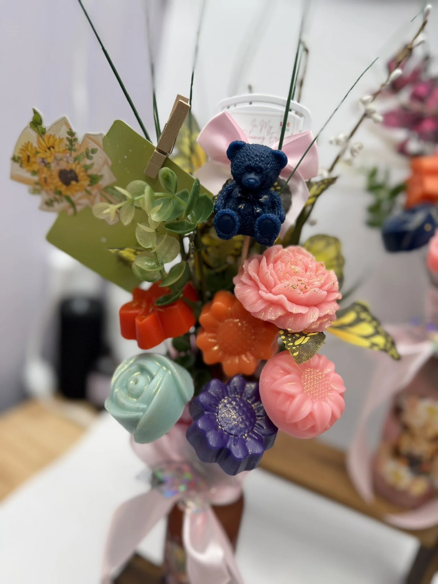 In My Blooming Era: Wax Melt Bouquet (Blushed Pink Vase Edition)